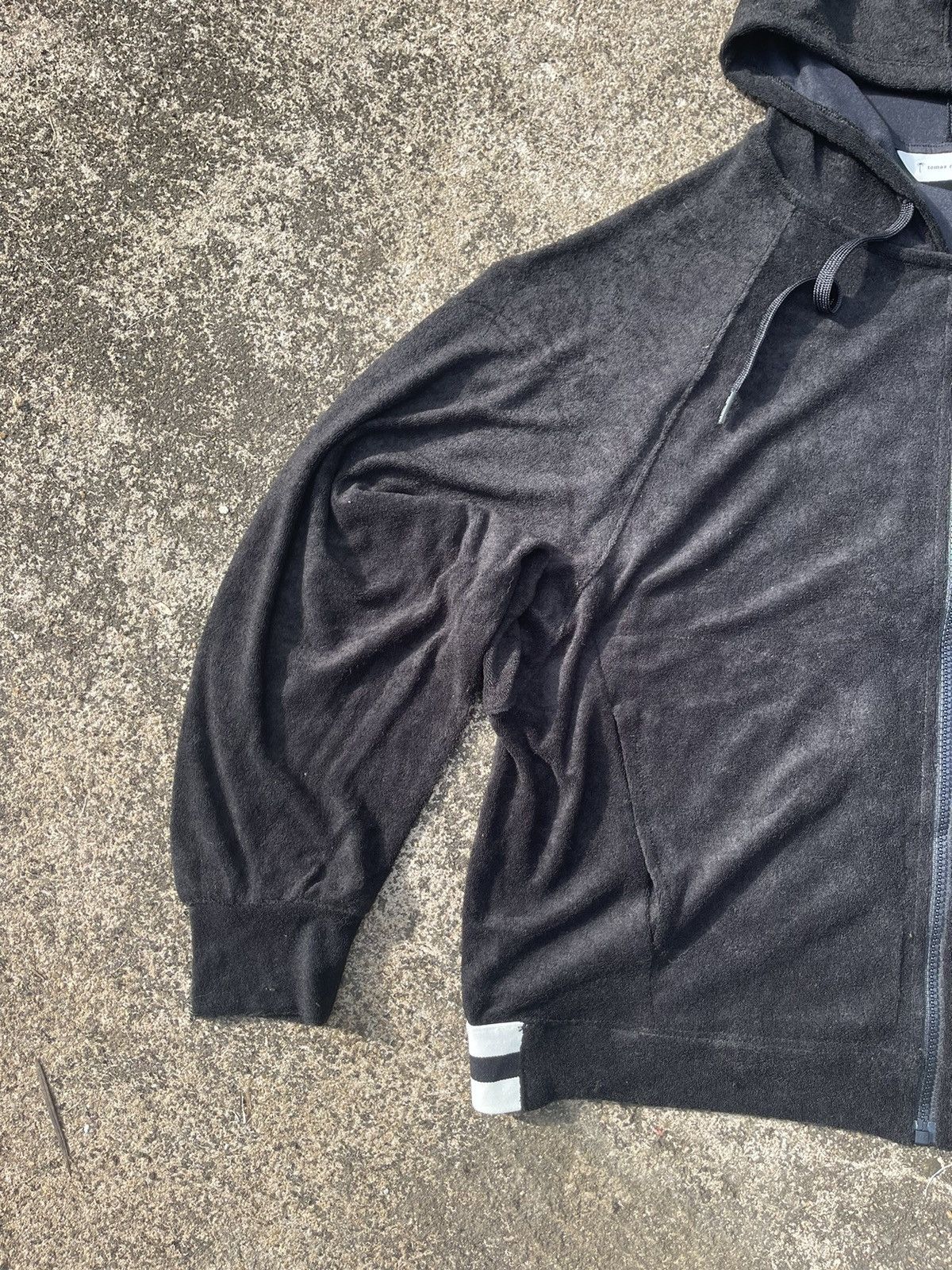 Tomas Maier Tomas Maier x Uniqlo AIRism Black Zip Hoodie 3XL Size US XL / EU 56 / 4 - 3 Thumbnail