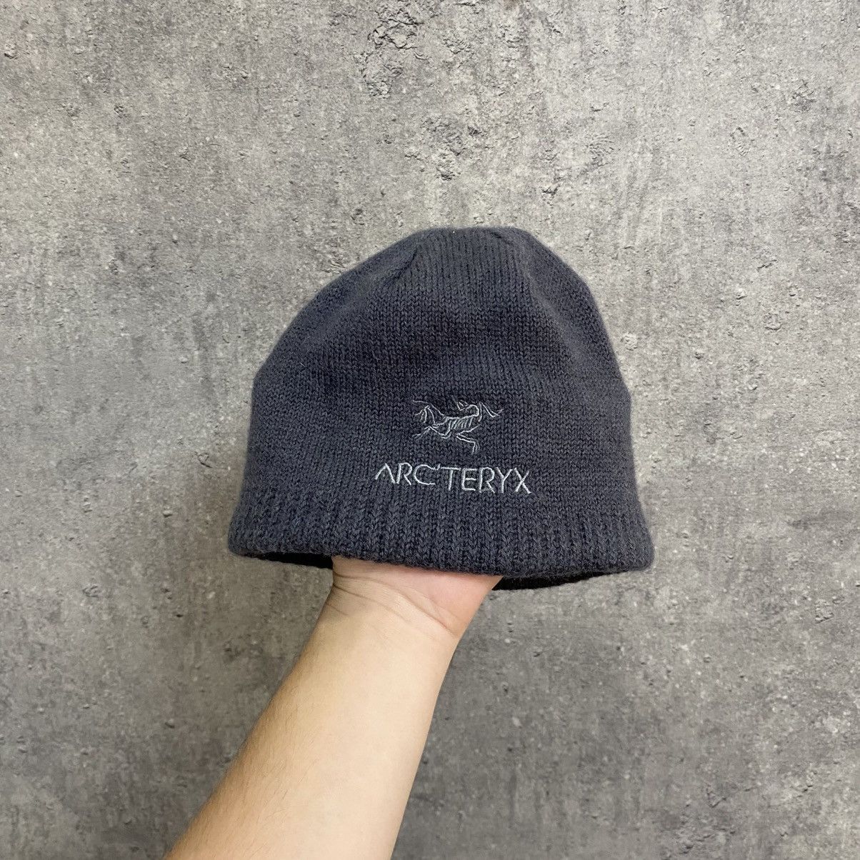 ARC’TERYX CLASSIC BEANIE navy Y2K ARC'TERYX CLASSIC BEANIE navy Y2K ARCTERYX Vintage Black