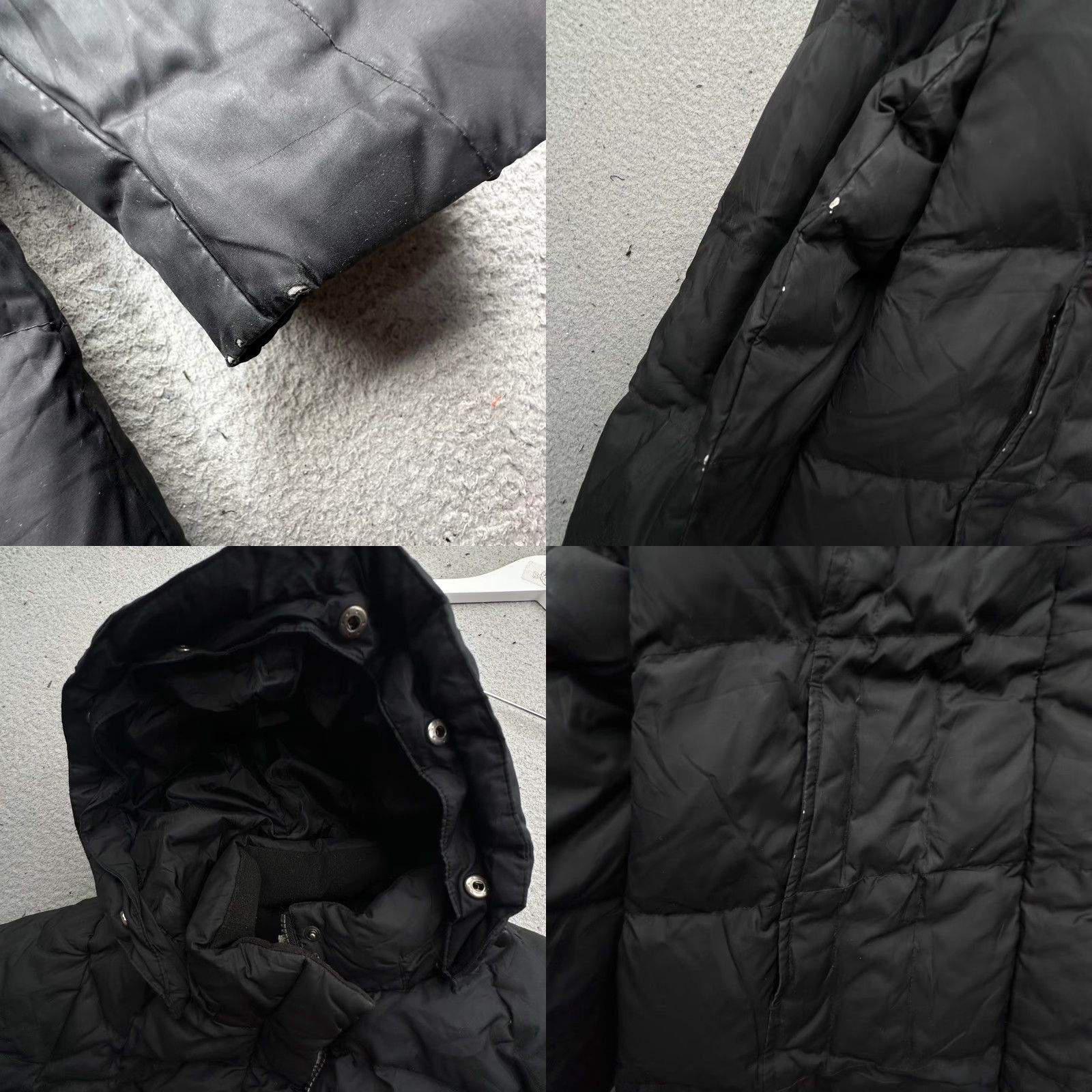 Eddie Bauer Eddie Bauer Goose Down 700 Fill Puffer Parka Coat Jacket Womens XS Petite Hooded Black Size XS / US 0-2 / IT 36-38 - 8 Thumbnail