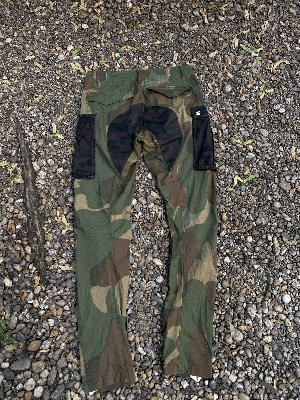 G-Star G-Star Cargo Camo Pants Size US 31 - 8 Thumbnail