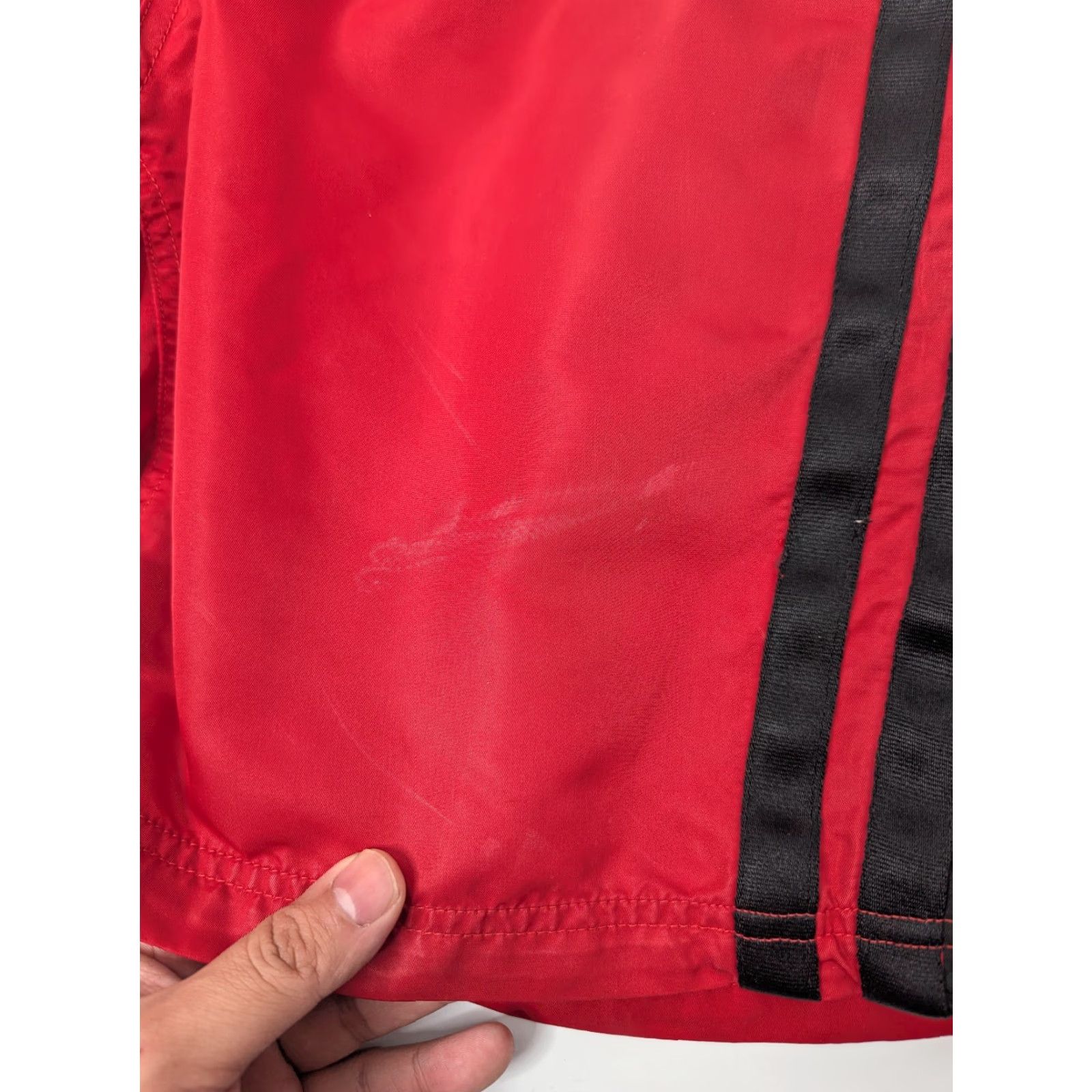 Ralph Lauren RLX Polo Sport Ralph Lauren Men Red Striped Nylon Performance Shorts Athletic Quick Dry Pockets 32 Size US XS / EU 42 / 0 - 3 Thumbnail