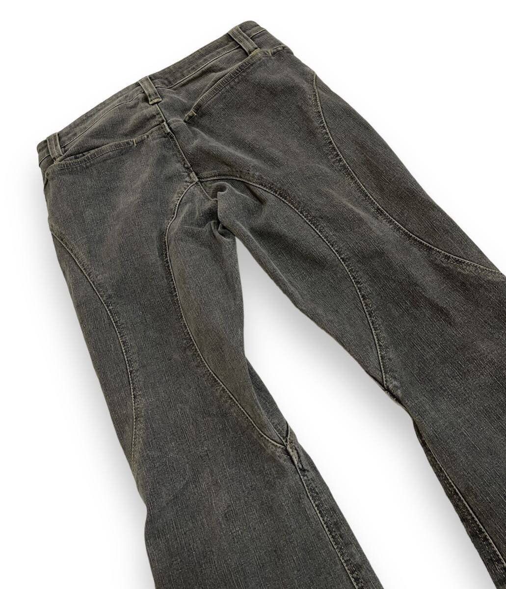 Tornado Mart Tornado Mart Flared Lace-Up Jeans Size US 30 / EU 46 - 6 Thumbnail