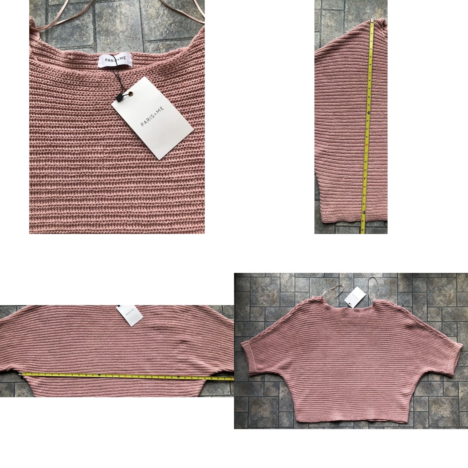 Vintage VINTAGE Paris & Me Sweater Pullover Knit Pink L Ladies Pullover Knit Blush Pink Large NWT MSRP 98 Size L / US 10 / IT 46 - 8 Thumbnail
