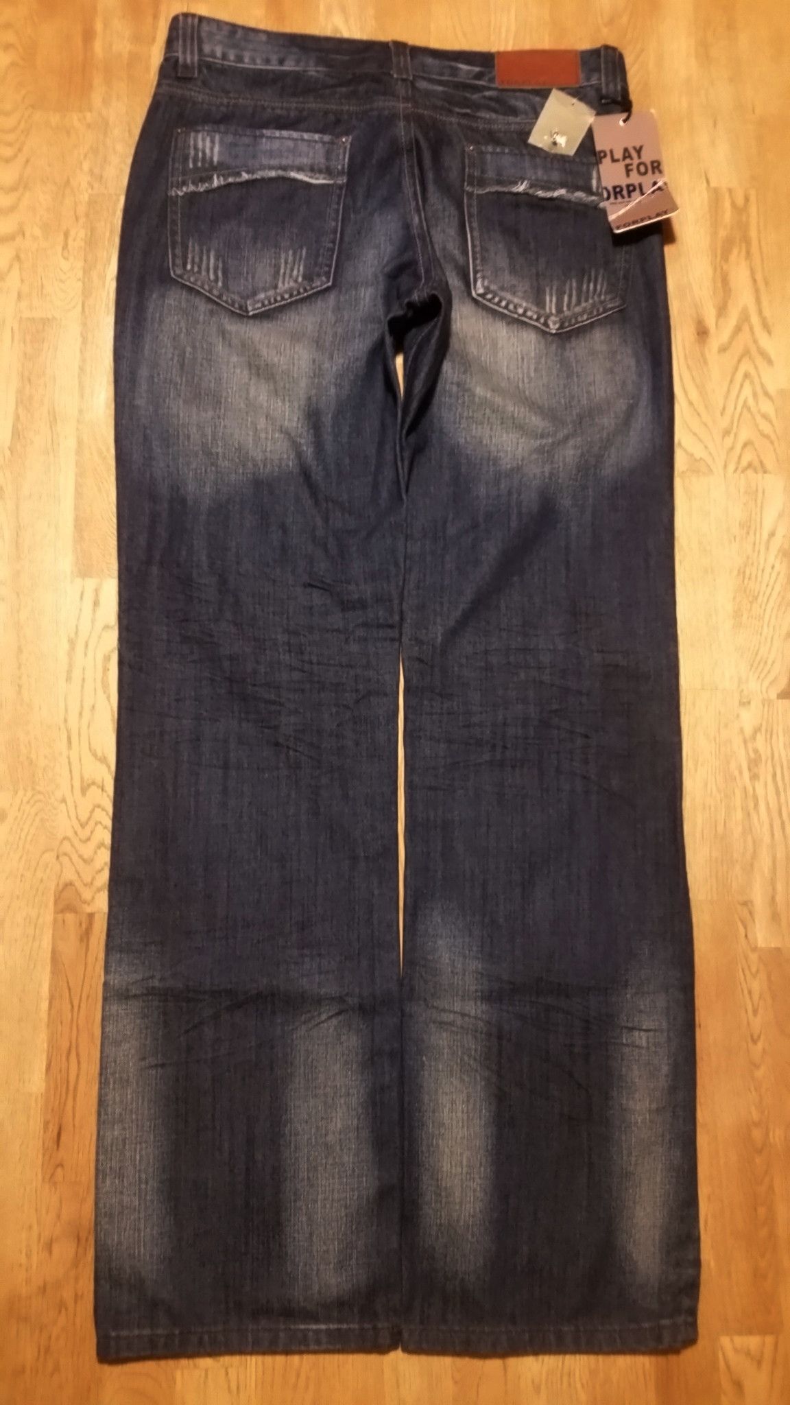 Evisu × If Six Was Nine 💥Insane 90s Distressed ForPlay Mudwash Ripped W34 L34 w32 Size US 34 / EU 50 - 15 Thumbnail