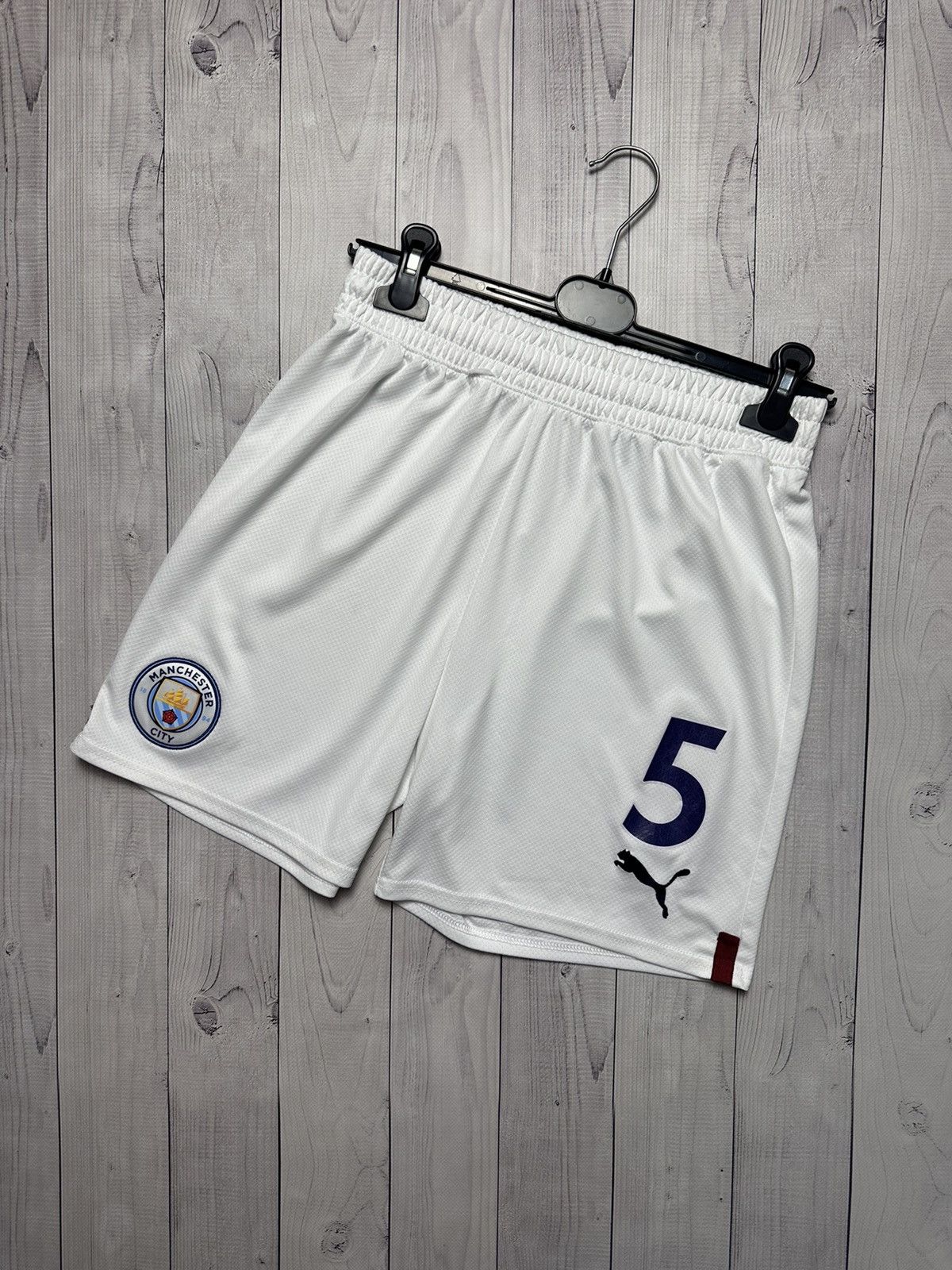 Puma Manchester City soccer shorts 5 Stones rare size M