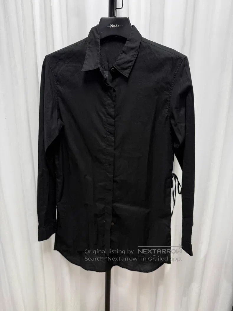 Ann Demeulemeester Ann Demeulemeester Bow shirt Size XS / US 0-2 / IT 36-38 - 1 Thumbnail