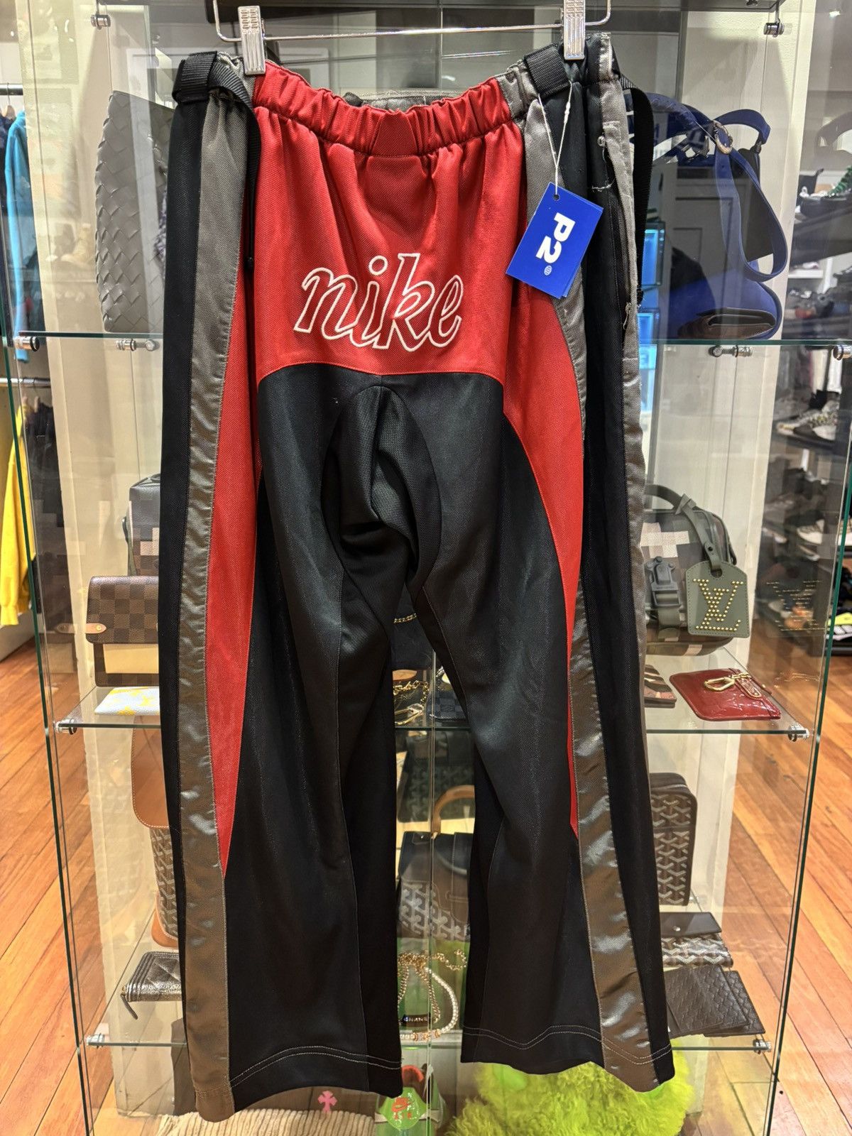 Cactus Plant Flea Market × Nike Nike X CPFM Rave Pants - Red Size US 30 / EU 46 - 2 Thumbnail