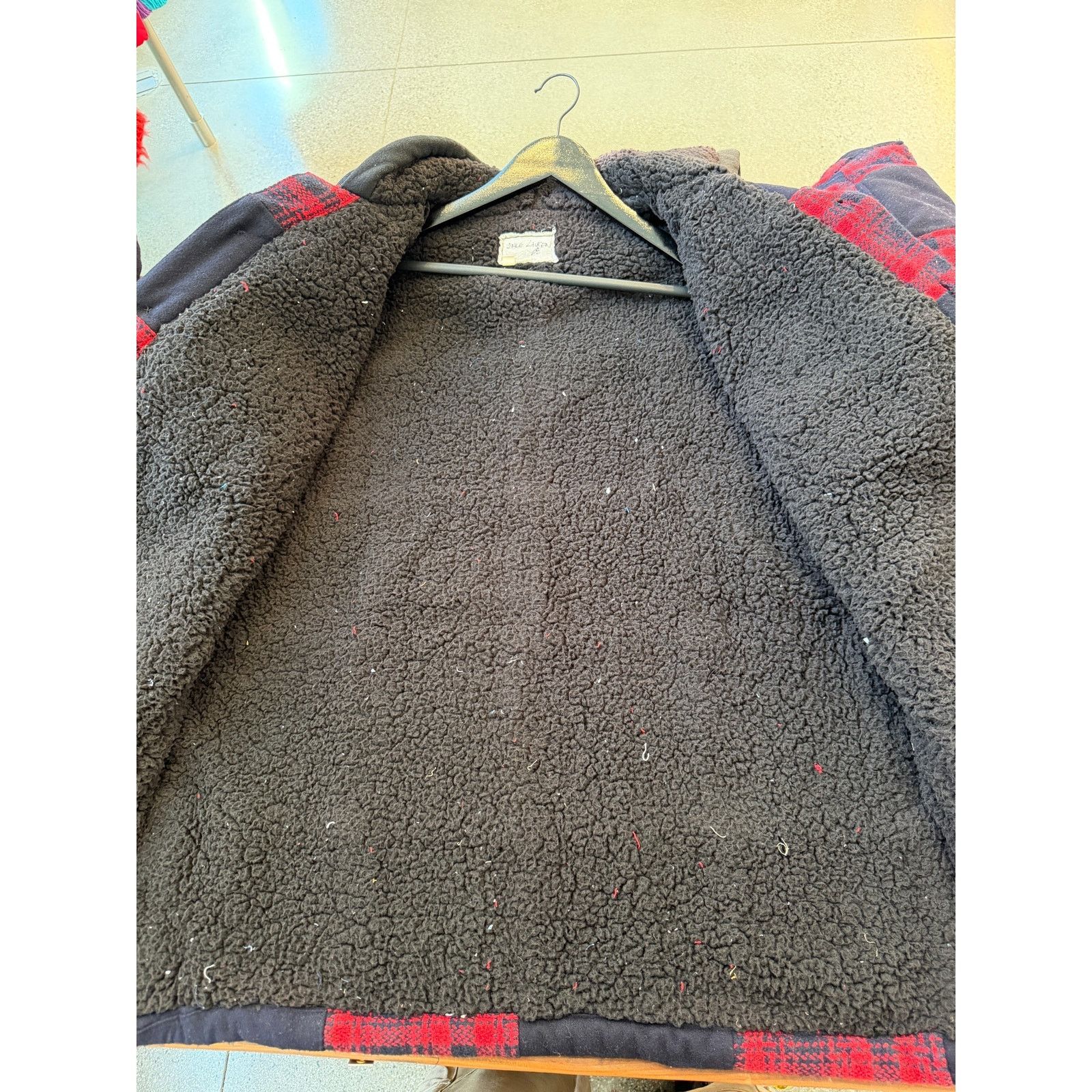 Greg Lauren Greg Lauren SAMPLE Scrapwork Sailor Plaid Boxy Hooded Jacket Size US XL / EU 56 / 4 - 5 Thumbnail