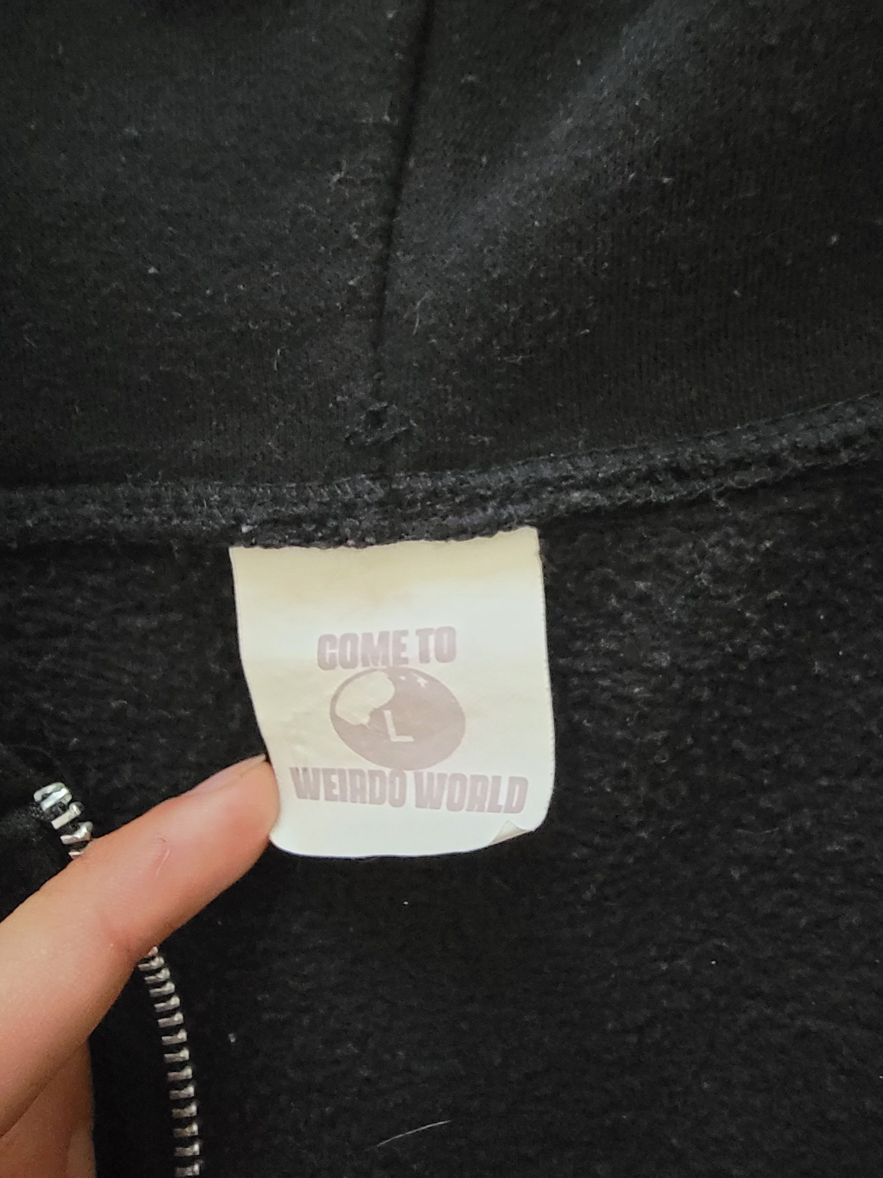 Other Weirdo world black zip up Size US L / EU 52-54 / 3 - 2 Thumbnail