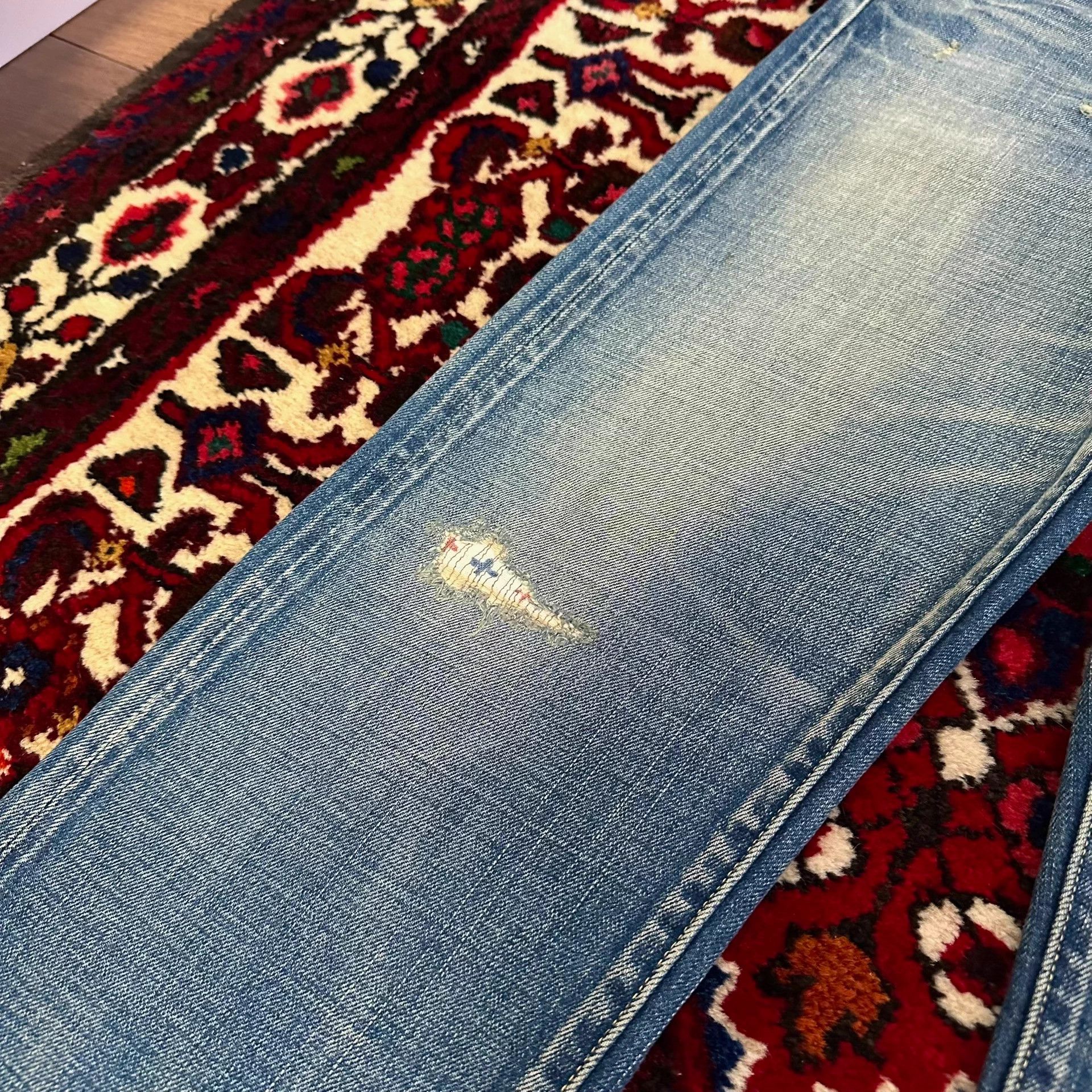 Visvim visvim 13ss 01d10 01 jeans W34L30 9.8 new Size US 34 / EU 50 - 6 Thumbnail