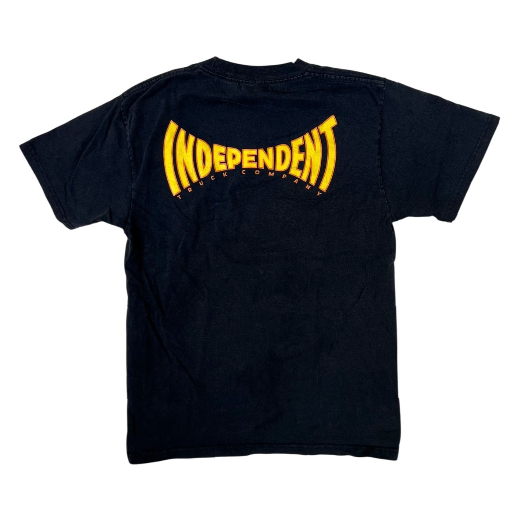 Vintage VINTAGE Independent Trucks T-Shirt Mens Small Black Logo Skateboard Size US S / EU 44-46 / 1 - 2 Thumbnail