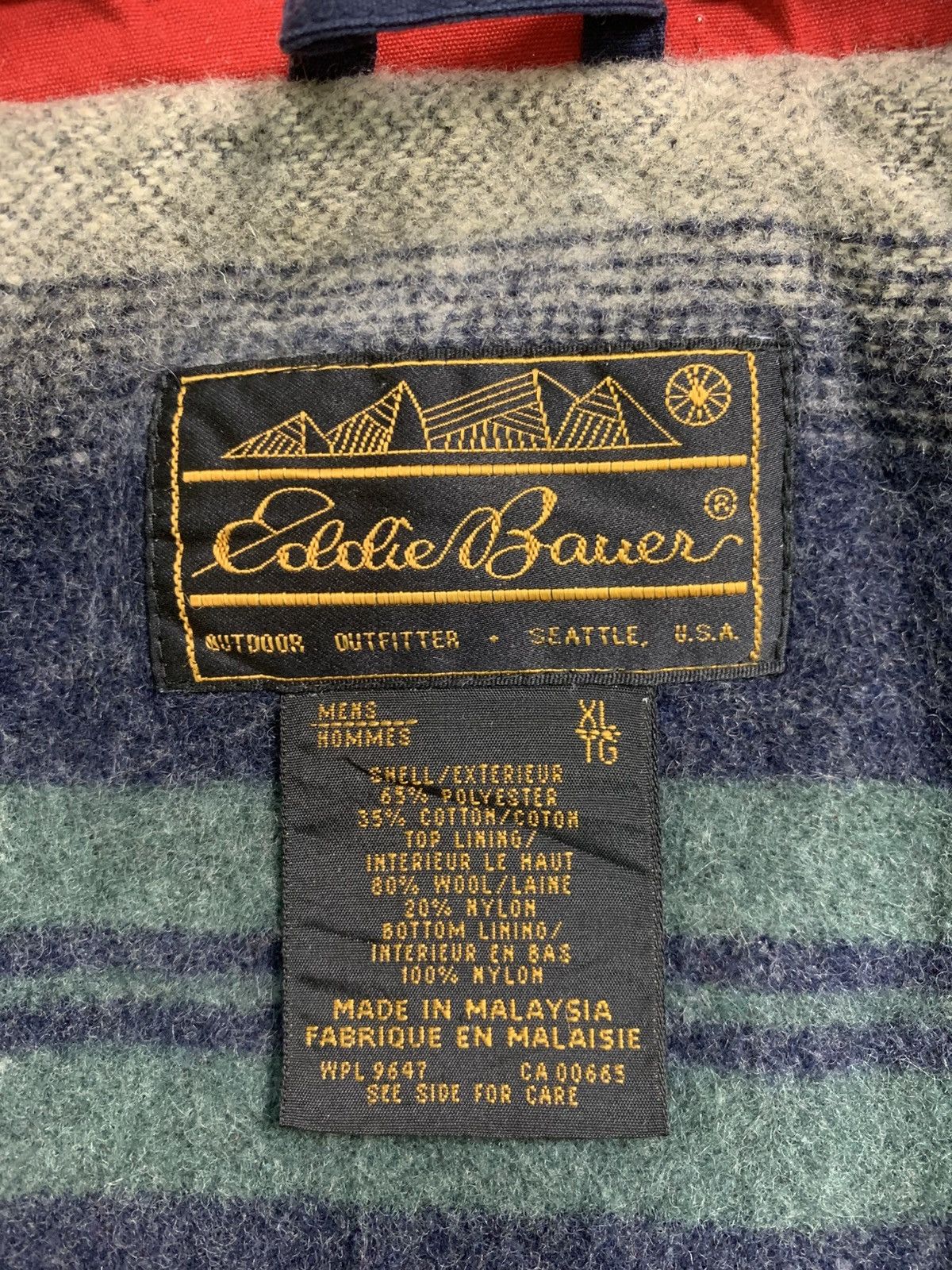 Eddie Bauer Rare Design Vintage Eddie Bauer Workwear Jackets Size US XL / EU 56 / 4 - 4 Thumbnail