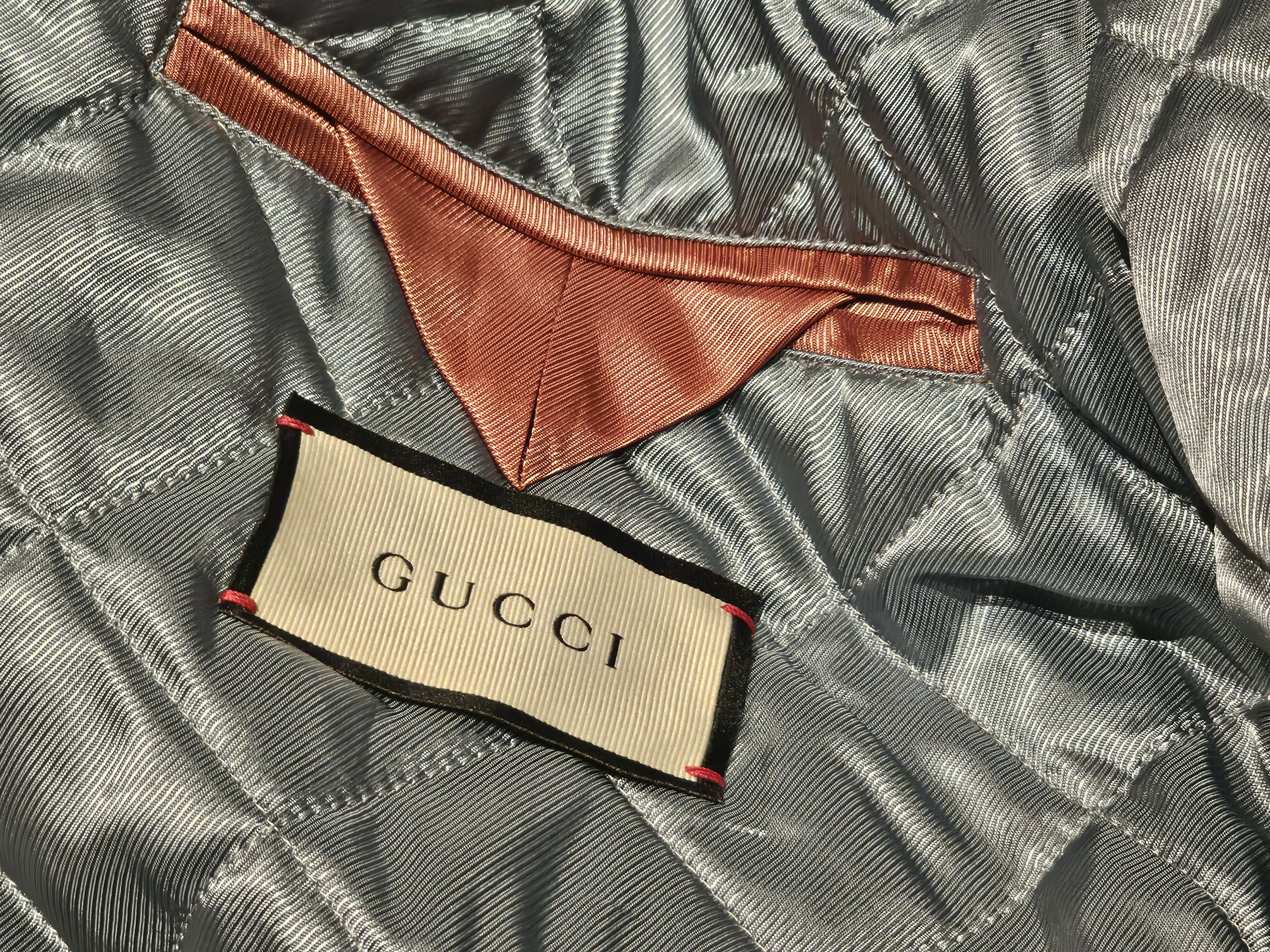Gucci Gucci Baroque Mermaid Bomber Jacket Zip Size 52 XL Size US L / EU 52-54 / 3 - 6 Thumbnail