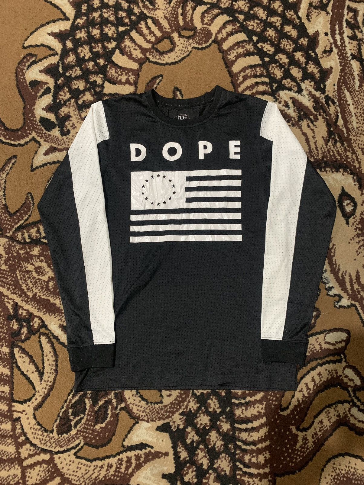 Japanese Brand Jersey DOPE Streatwear Size US M / EU 48-50 / 2 - 1 Thumbnail
