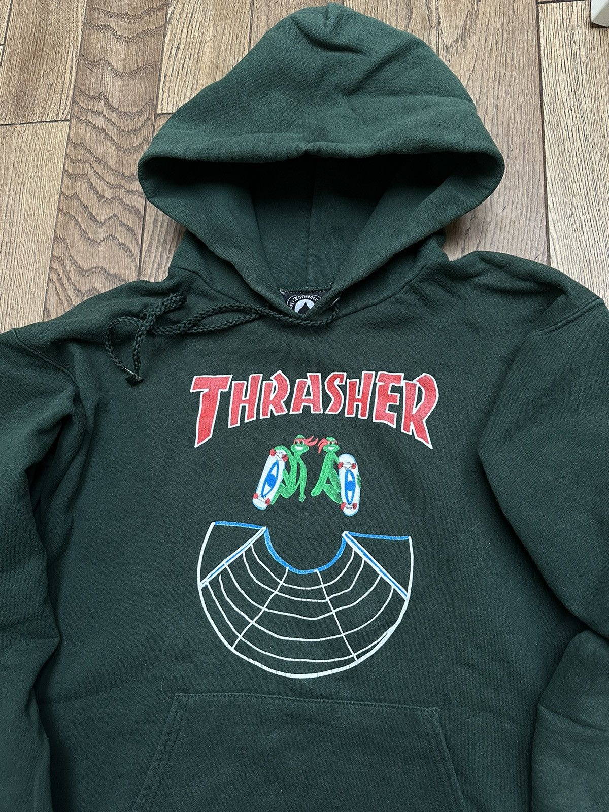 Thrasher turtle hoodie sale