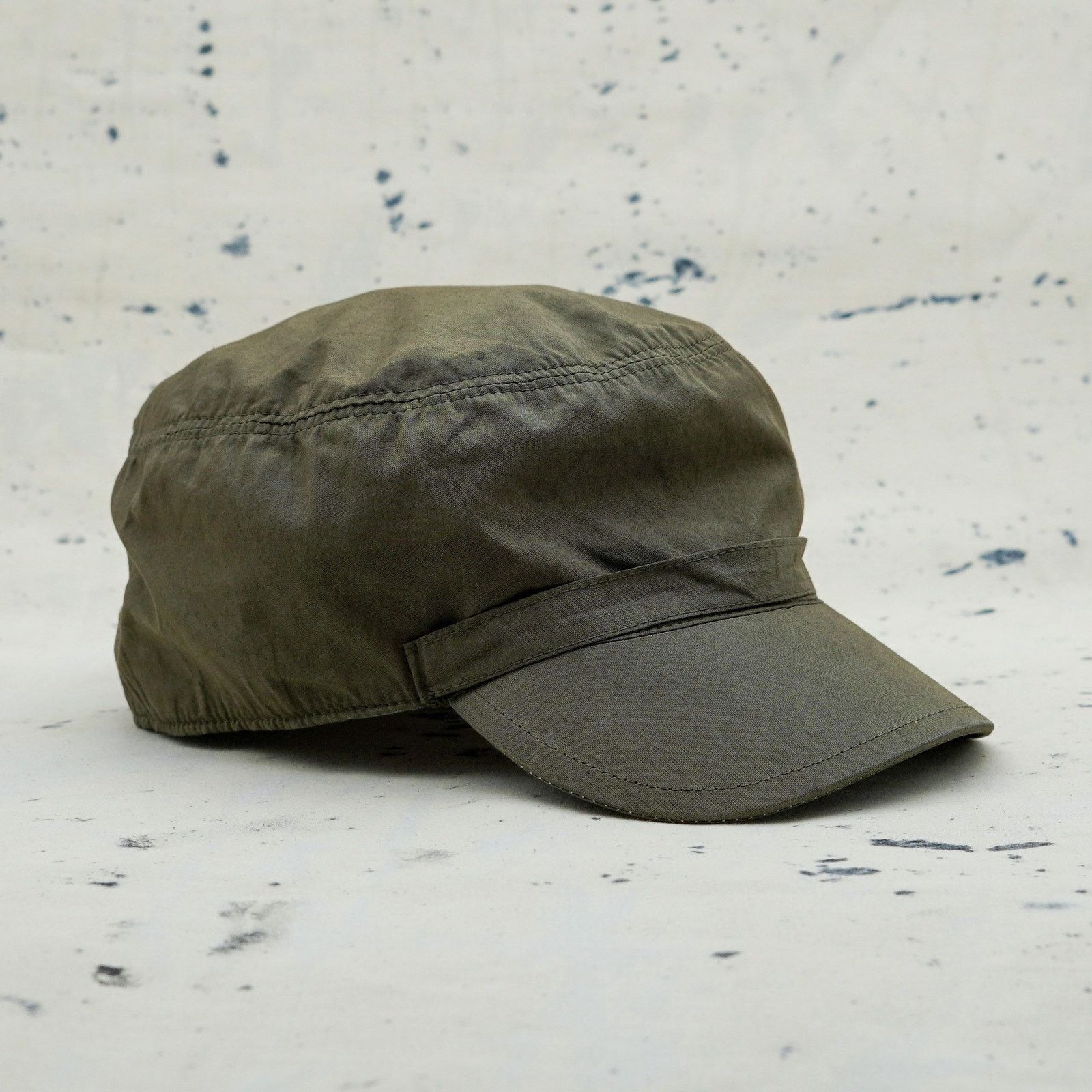 Prada Vintage prada khaki green military tab logo sport cap hat Size ONE SIZE - 1 Thumbnail