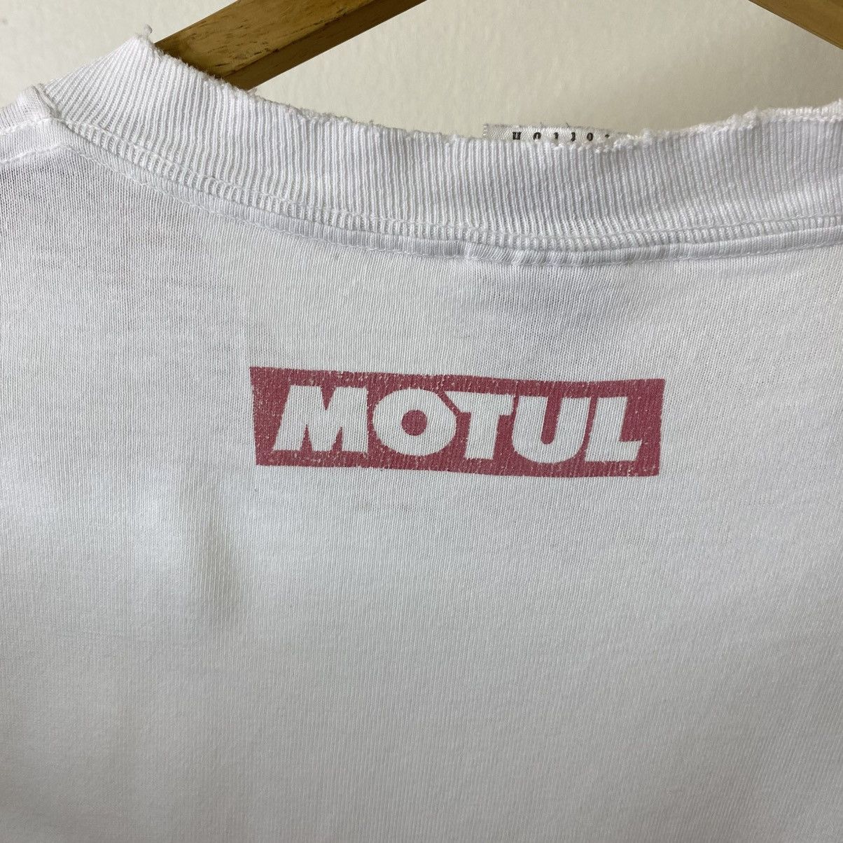 Vintage 1990s Motul Racing Lubricant Oil Promo T Shirt Size US L / EU 52-54 / 3 - 8 Thumbnail