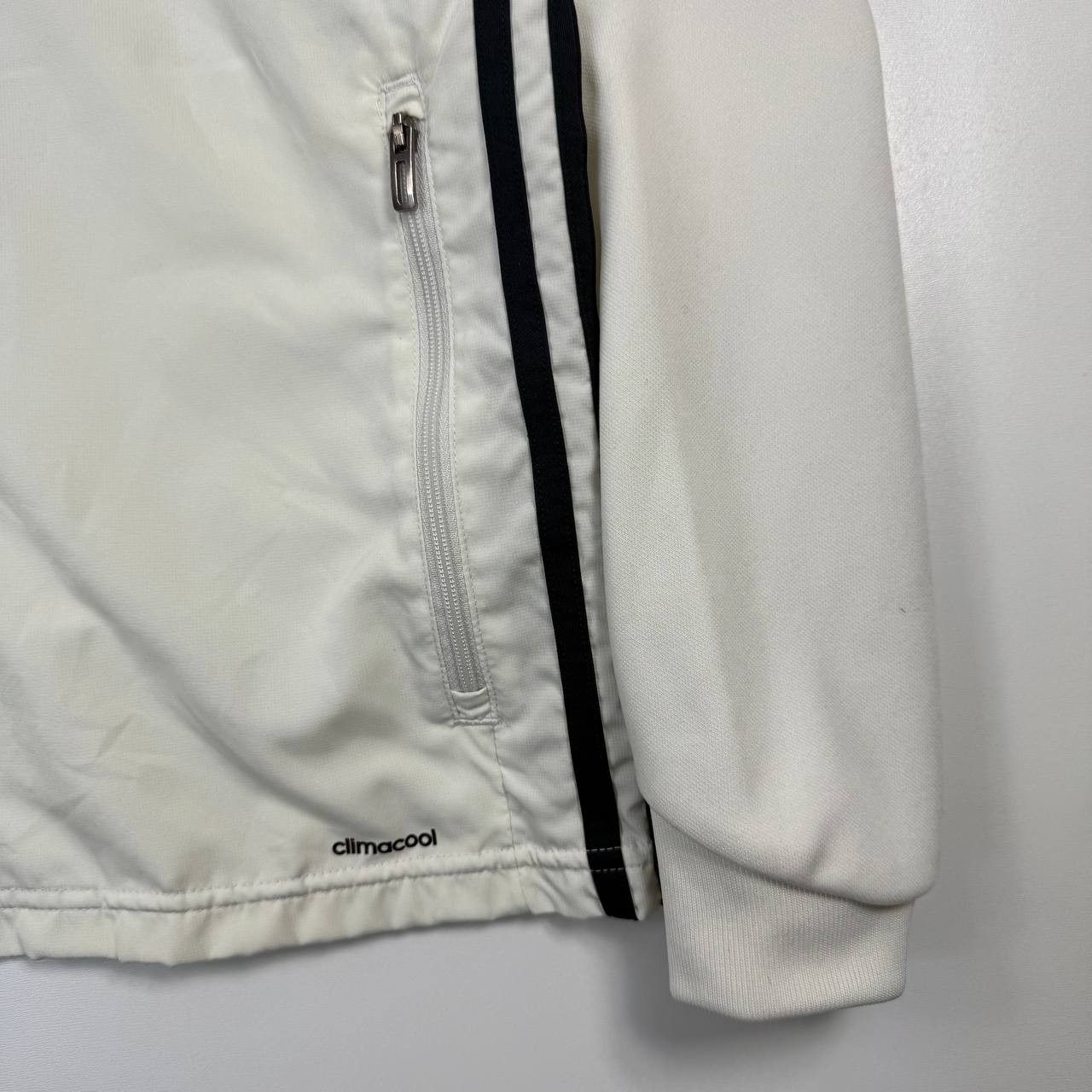 Adidas Adidas Germany DFB Track Jacket White AC6560 Full Zip Boys L Size US S / EU 44-46 / 1 - 3 Thumbnail