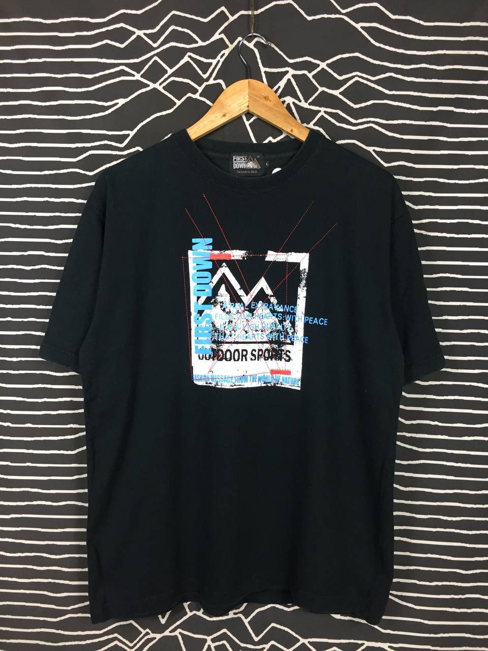 First MFG Co. × Vintage First Down Dream It Be It Big Logo Outdoor Sports Tee Size US L / EU 52-54 / 3 - 2 Thumbnail
