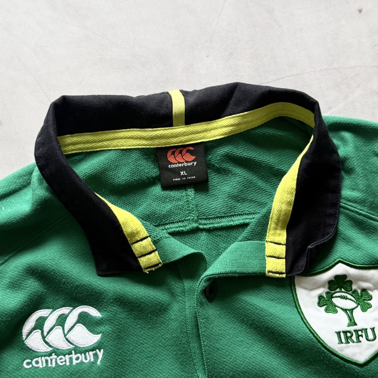Canterbury of New Zealand Rare Ireland Canterbury Union Rugby Longsleeve Jersey Tee Size US XL / EU 56 / 4 - 3 Thumbnail