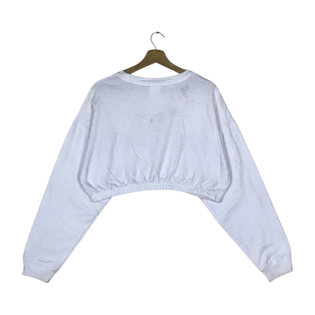 Coca Cola Vintage Coca-Cola Crop Top Spell Out Pullover Jumper Size L / US 10 / IT 46 - 4 Thumbnail