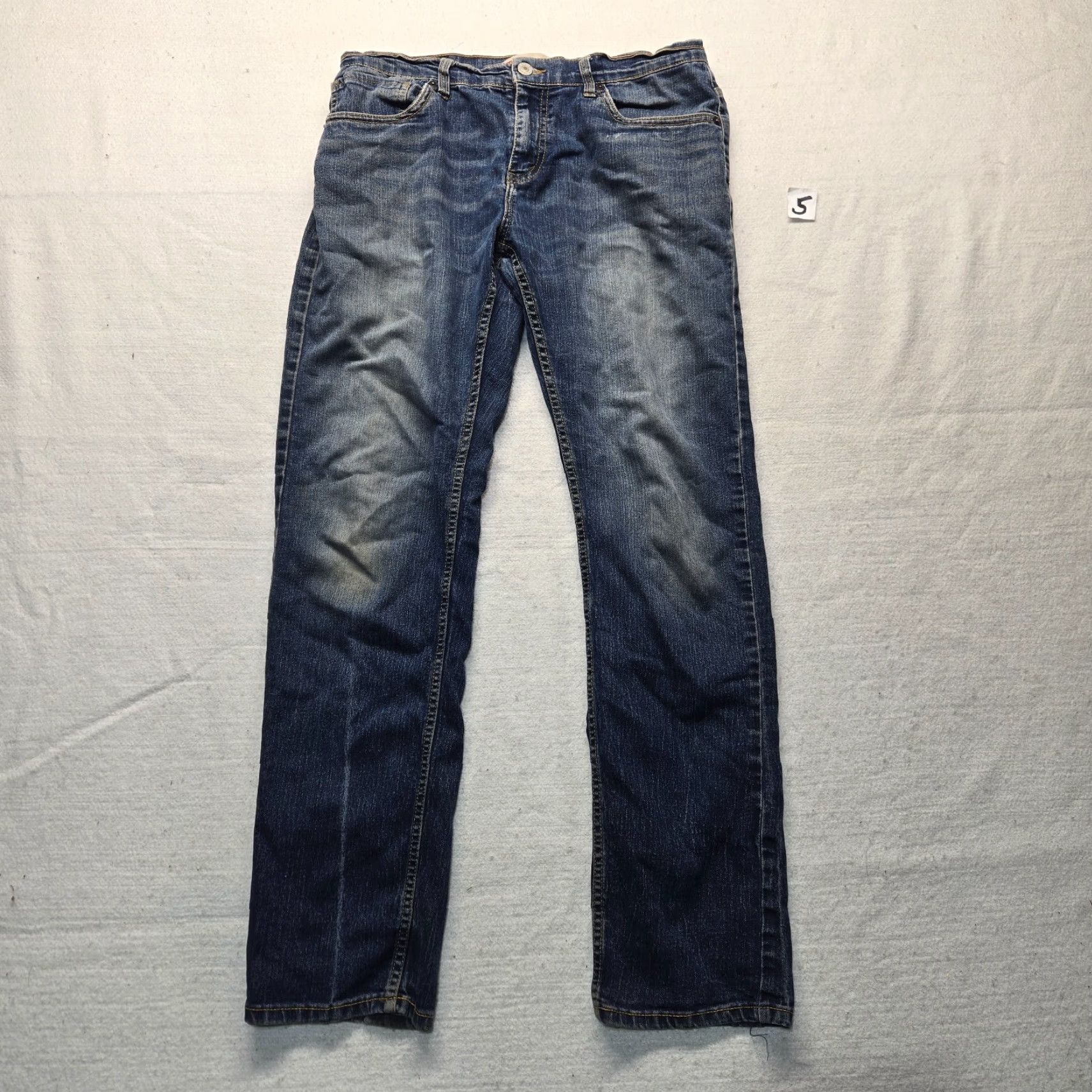 Levi's Levi's 511 Jeans Slim Jeans Blue Faded Denim Pants Womens 14 Regular 27x27 Inseam 5-Pocket Size 36" / US 14 / IT 50 - 2 Thumbnail