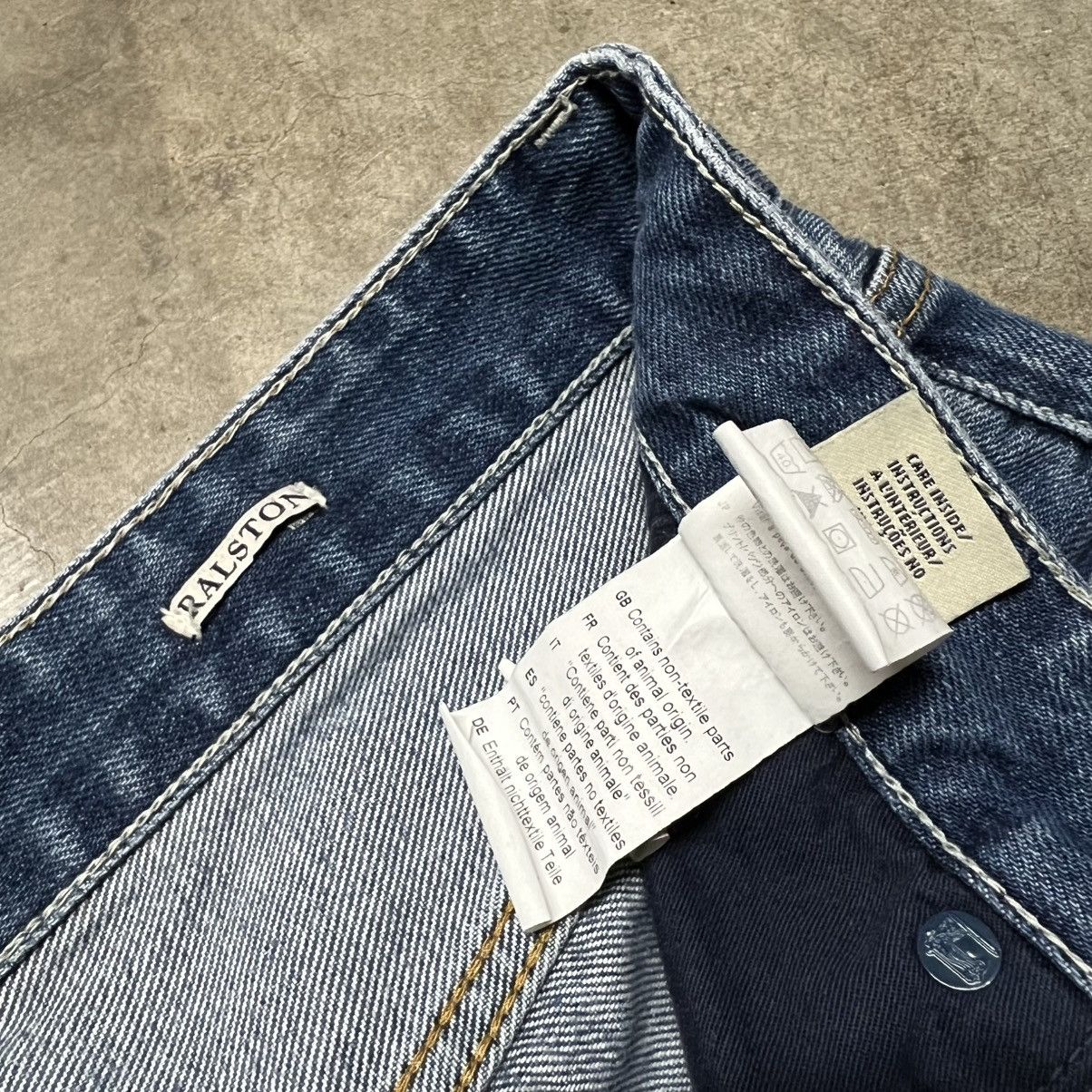 Express × Lucky Brand × Scotch & Soda Scotch & Soda Amsterdams Blauw “Ralston” Denim Jeans Size US 32 / EU 48 - 13 Thumbnail