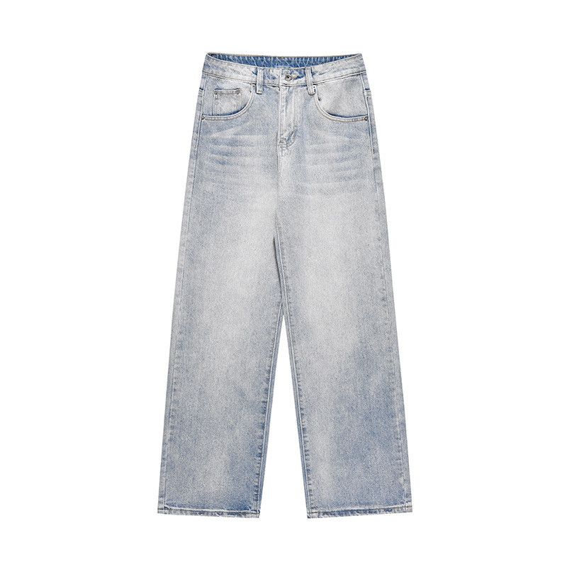 Jean American style straight light blue wide-leg jeans for men Size US 32 / EU 48 - 1 Thumbnail