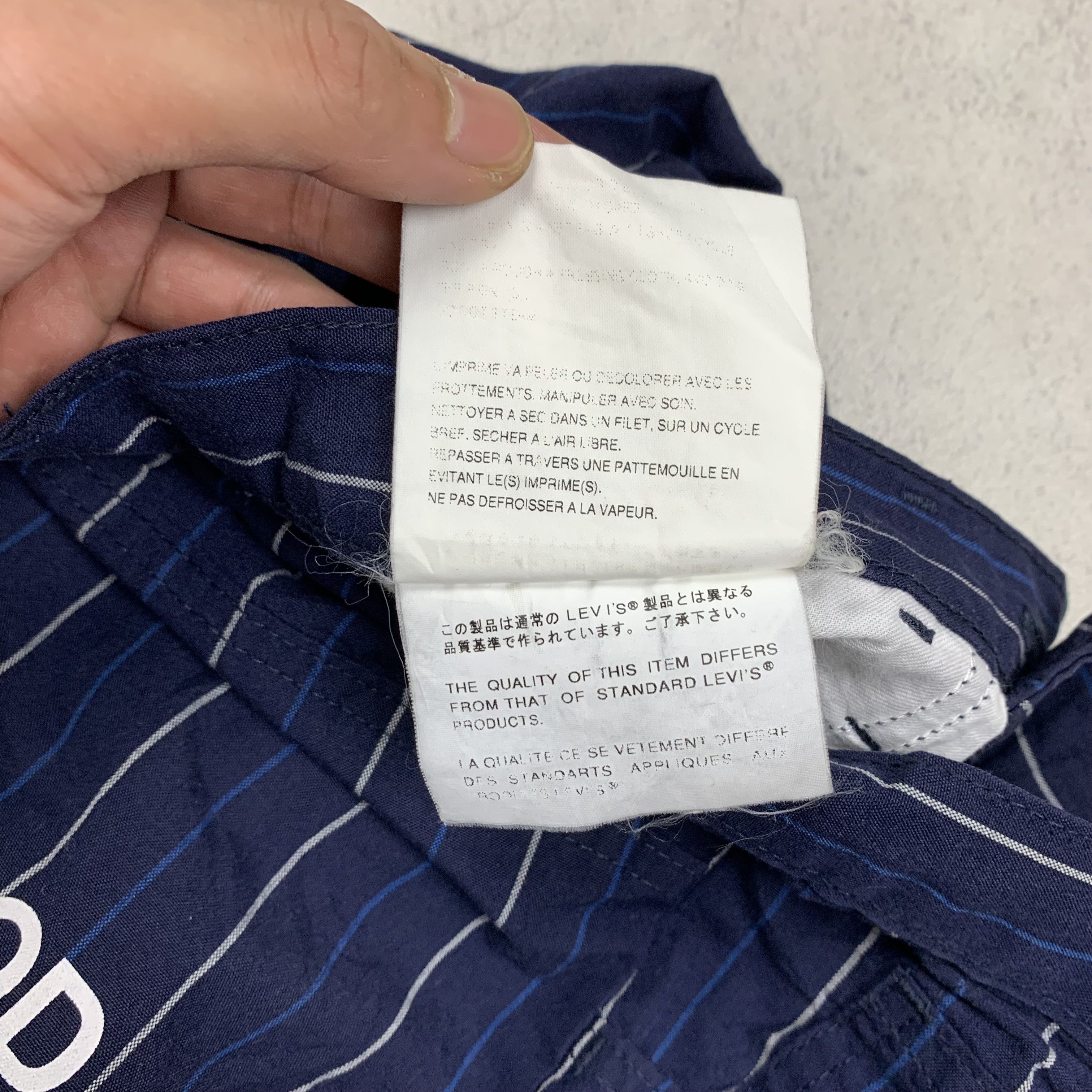 Comme des Garcons CDG Junya Watanabe Poem Striped Pants Size US 30 / EU 46 - 8 Thumbnail
