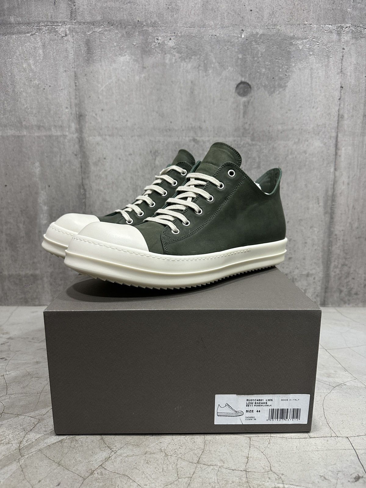 Rick Owens Ramones Low