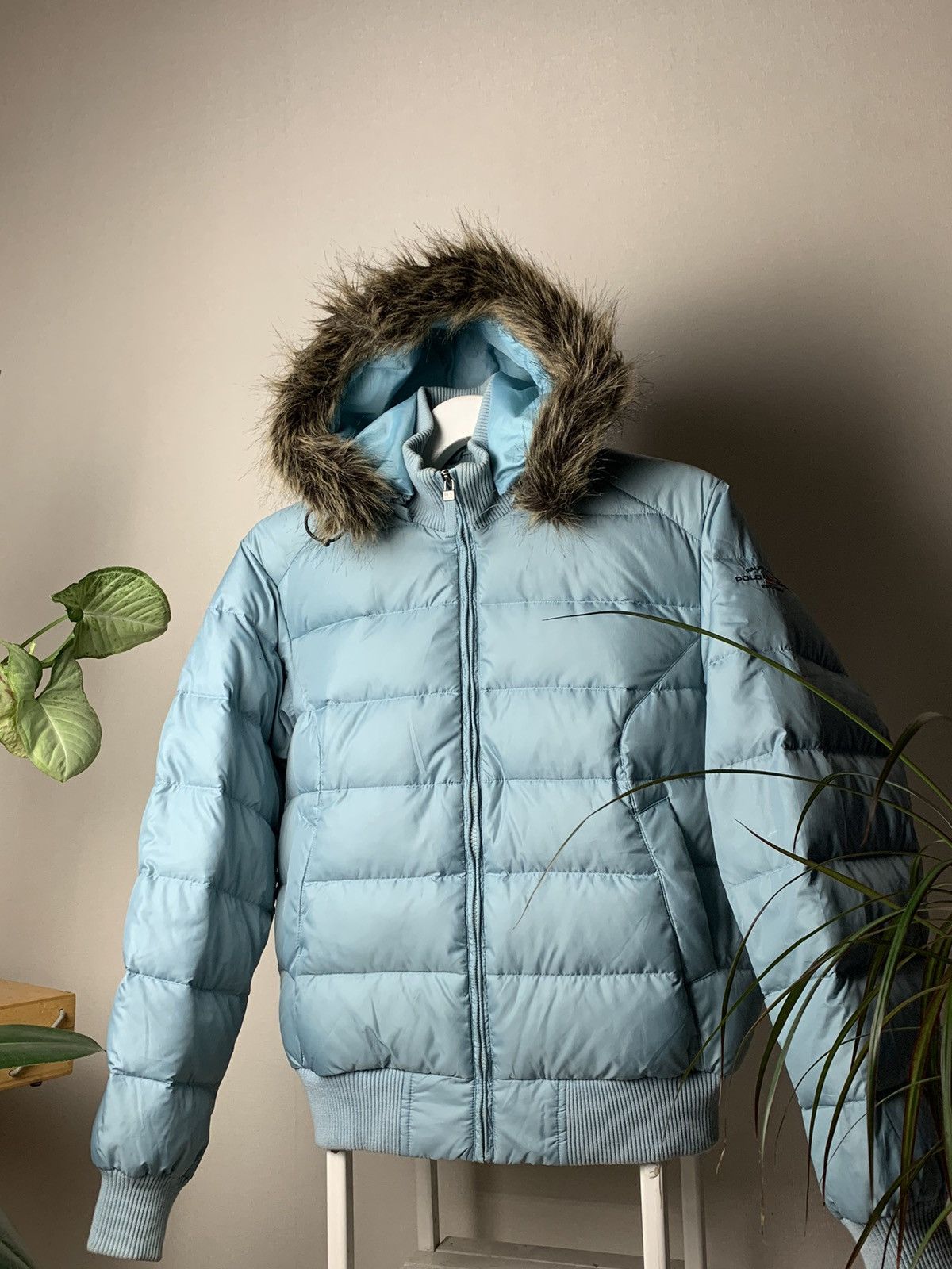 Polo Ralph Lauren Polo Jeans Ralph Lauren Y2K Fur Down Puffer Jacket ysl y-3 Size US S / EU 44-46 / 1 - 5 Thumbnail