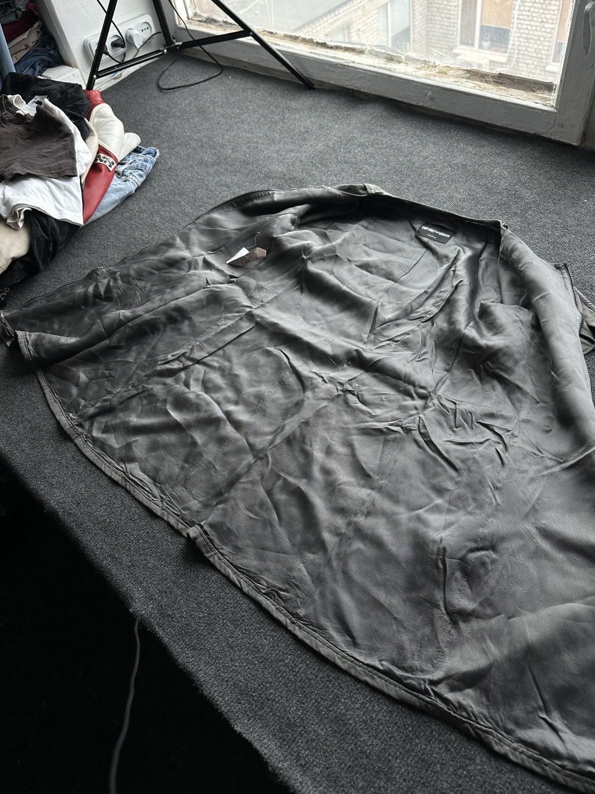 Armani ARMANI JEANS 🚨 GRAY ZIP DRESS LUXURY OLD MONEY WOMEN Size XS / US 0-2 / IT 36-38 - 8 Thumbnail