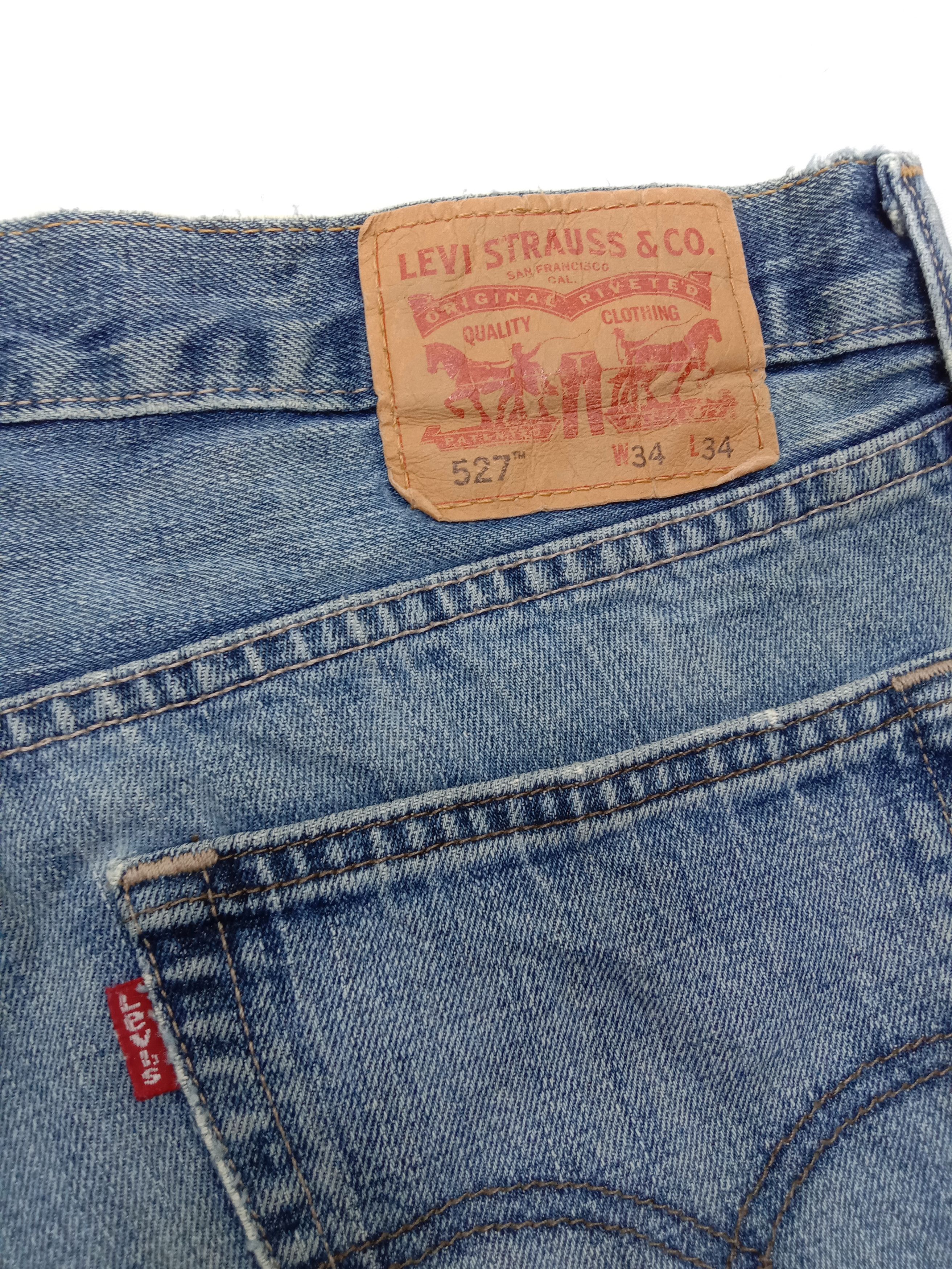 Levi's Vintage Levi's 527 Flare Jeans Earth Tone Denim Size US 34 / EU 50 - 14 Thumbnail