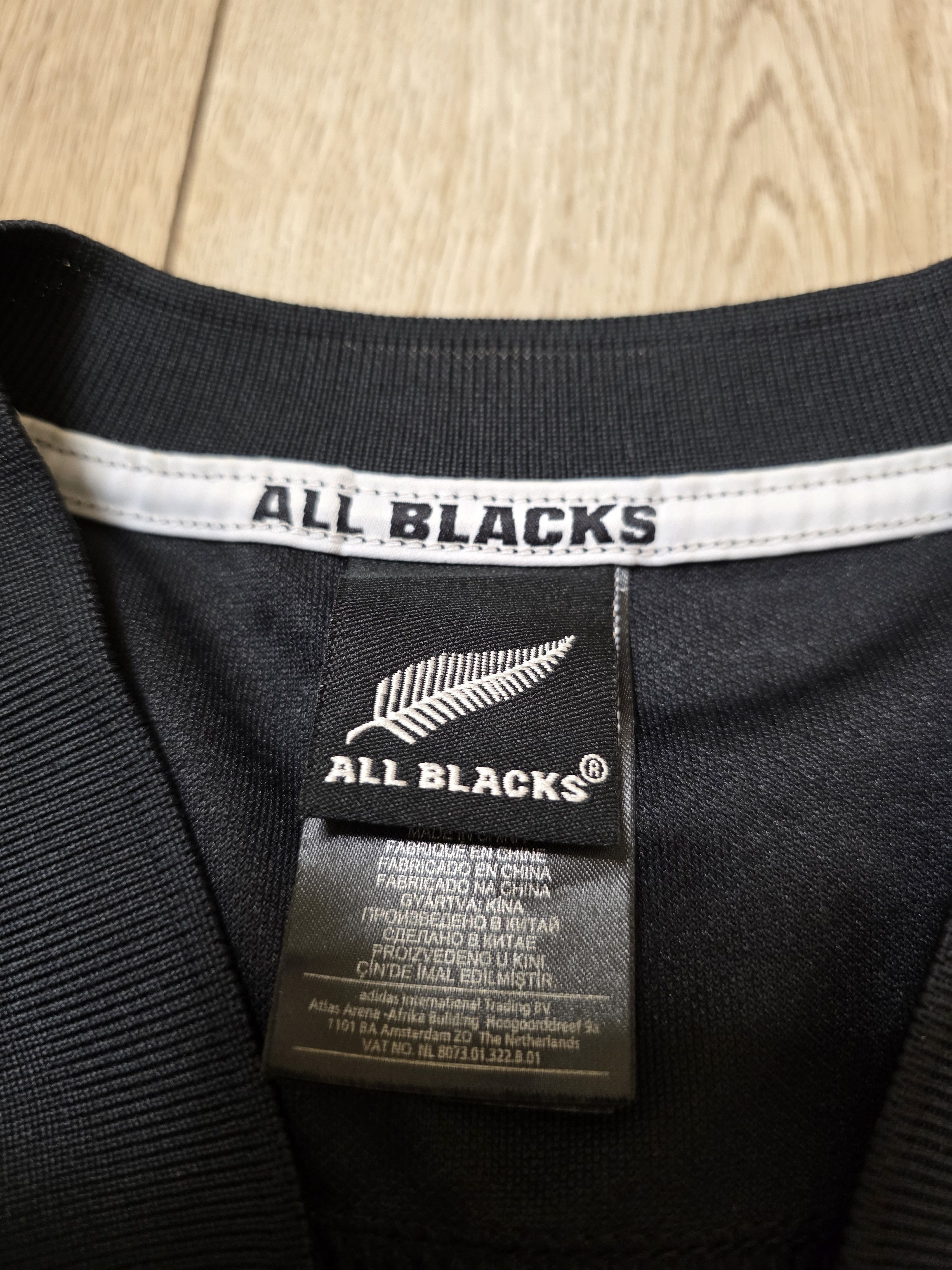 Adidas MAORI ALL BLACKS 2016 RUGBY JERSEY NEW ZEELAND SHIRT Size US L / EU 52-54 / 3 - 5 Thumbnail