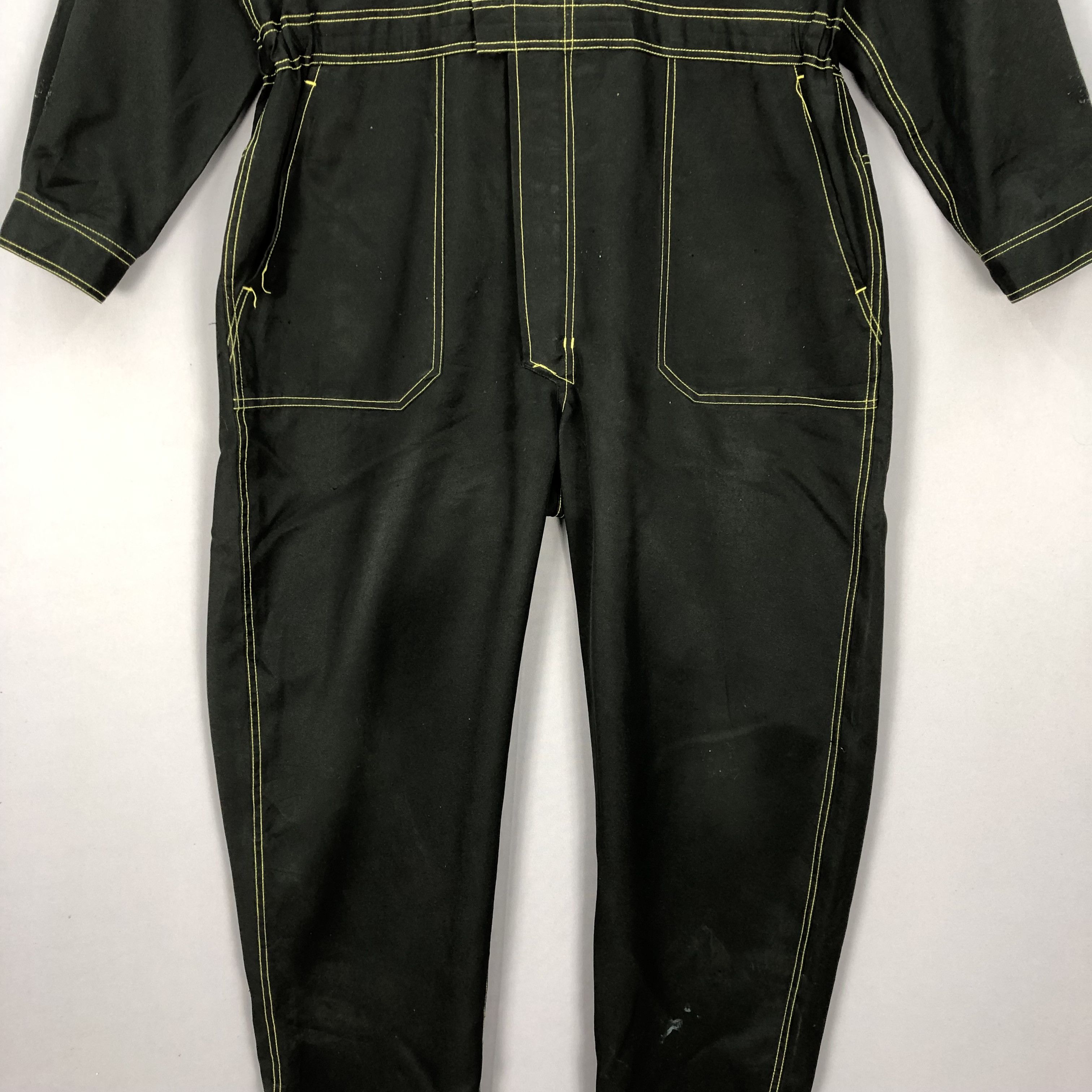 Vintage Vintage Japanese Yellow Hat Workers Overall Size US 40 / EU 56 - 7 Thumbnail