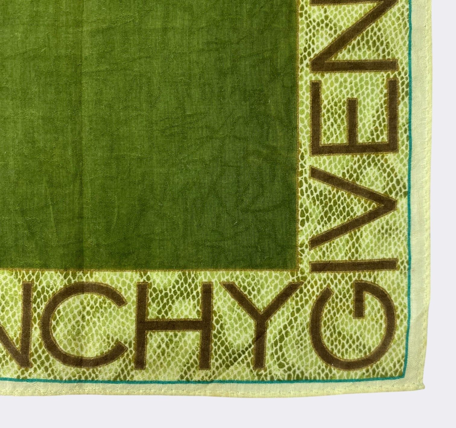 Givenchy Vintage Givenchy Handkerchief Neckerchief Bandana H189R Size ONE SIZE - 3 Thumbnail