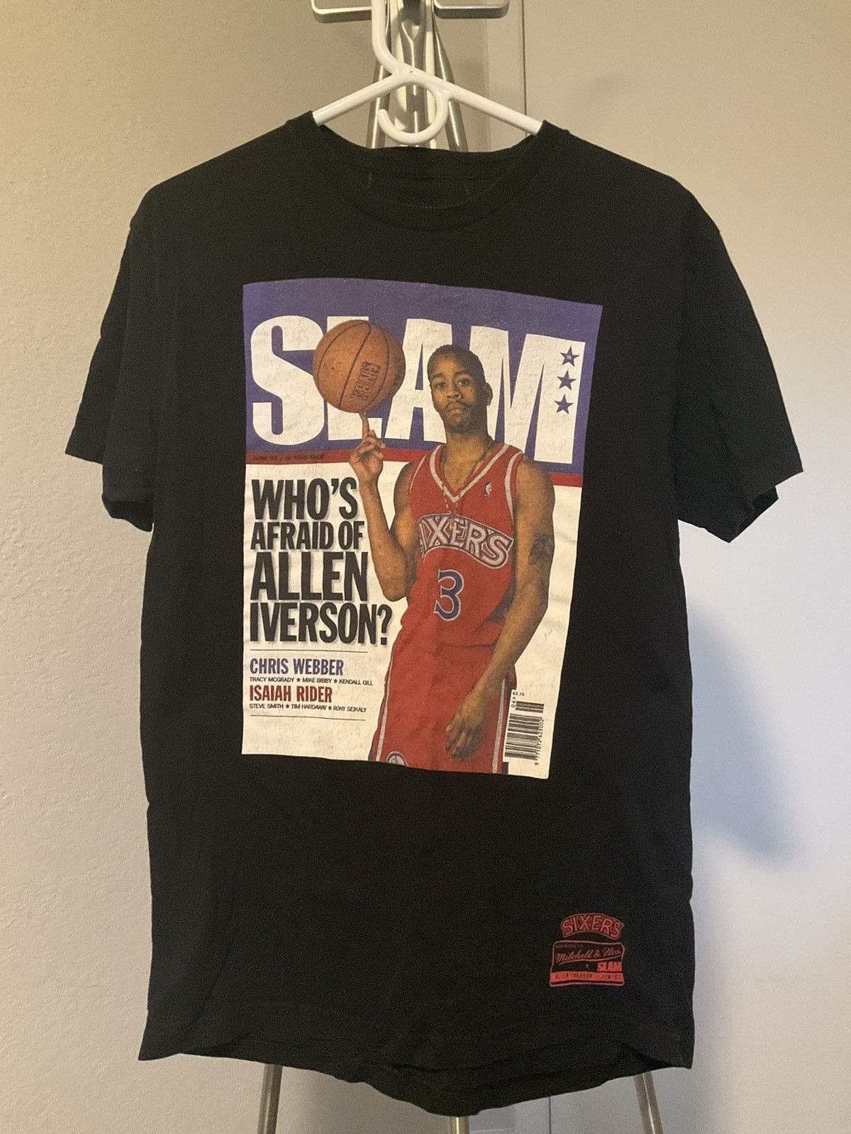 Mitchell & Ness × NBA × Vintage Allen Iverson SLAM magazine vintage tee Size US M / EU 48-50 / 2 - 1 Thumbnail