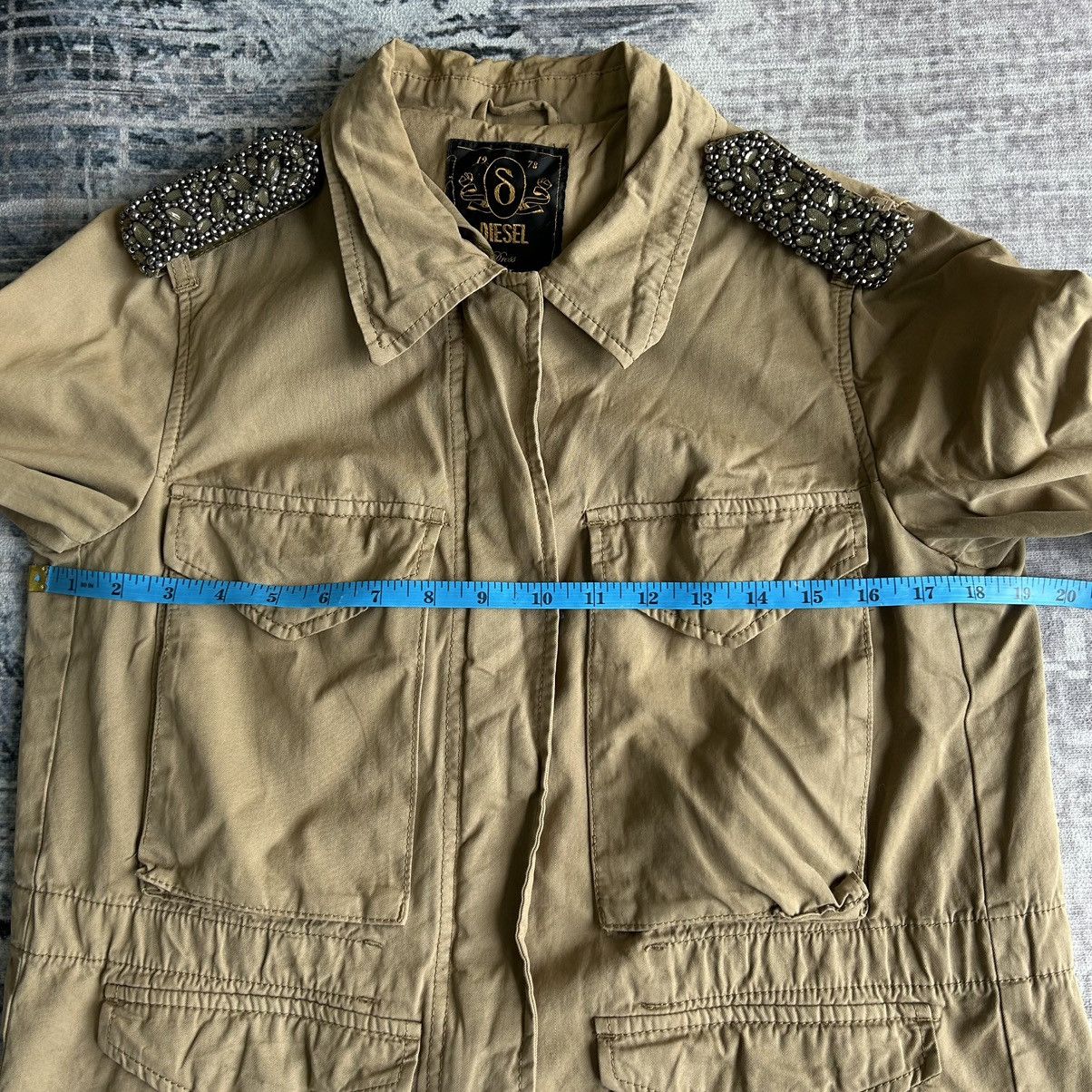Diesel Diesel Tactical Pocket Jacket Size US XS / EU 42 / 0 - 20 Thumbnail