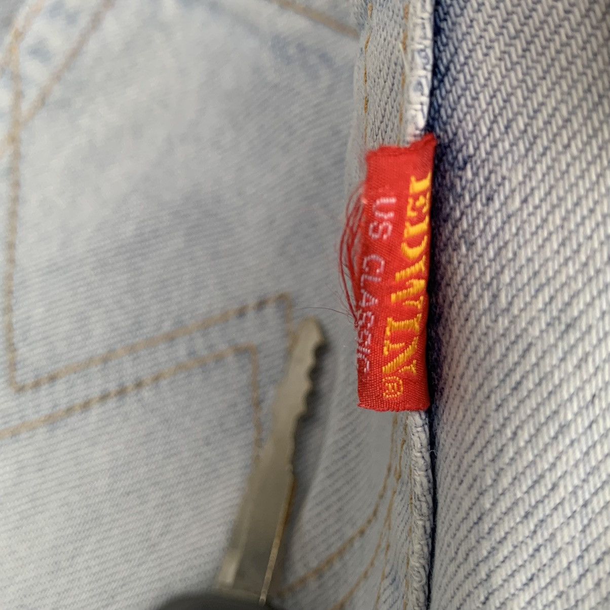 Edwin Vintage 90s Edwin US Classic Japan Denim Jeans W32 Size US 32 / EU 48 - 14 Thumbnail