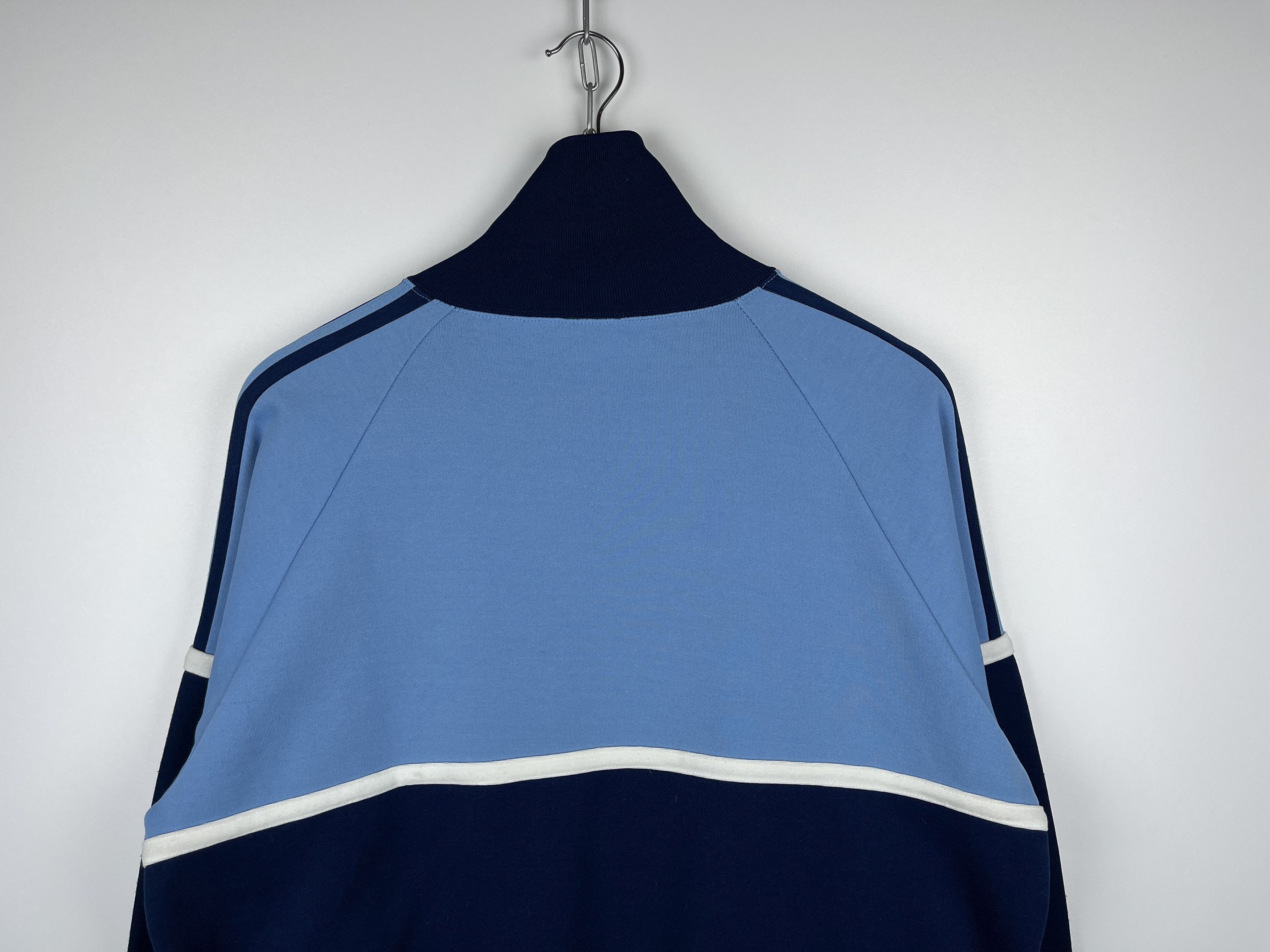 Adidas × Vintage 80's Adidas Vintage Track Jacket Tracksuit Top Made in Korea Size US L / EU 52-54 / 3 - 21 Thumbnail