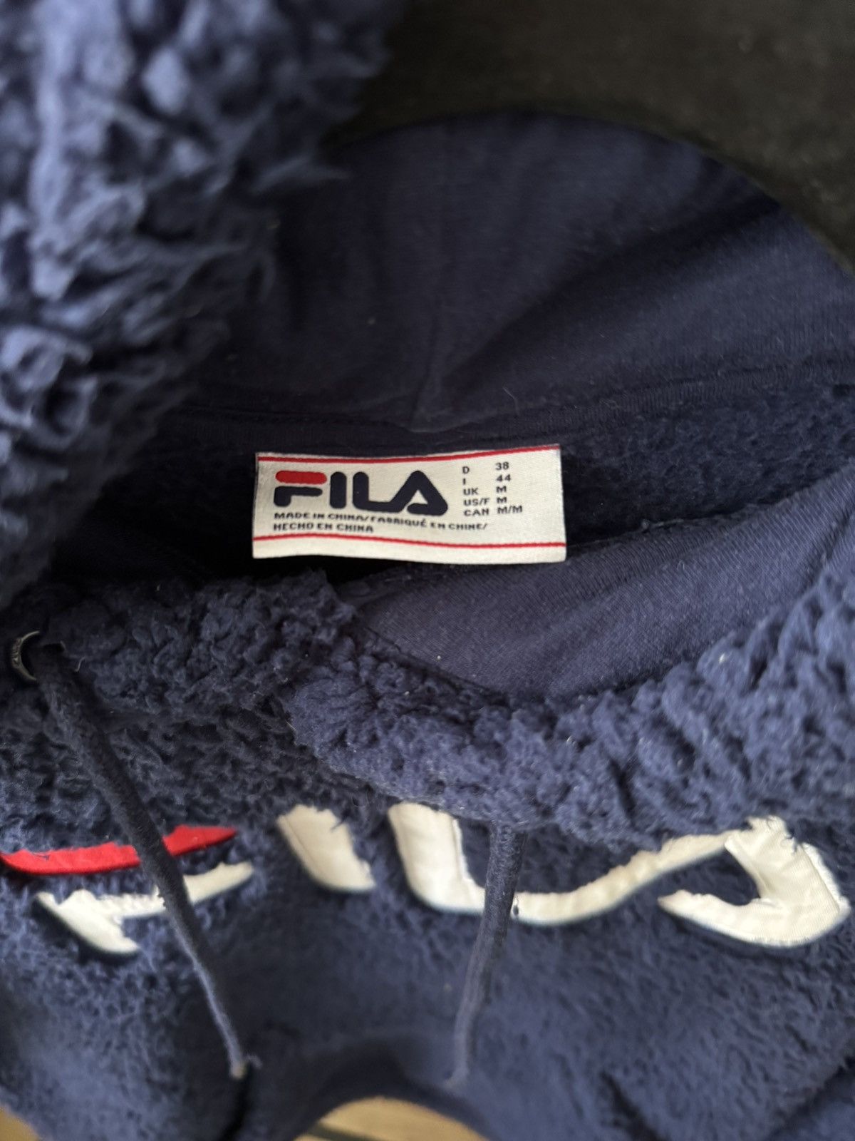 Fila Fila teddy bog logo hoodie Size US M / EU 48-50 / 2 - 8 Thumbnail