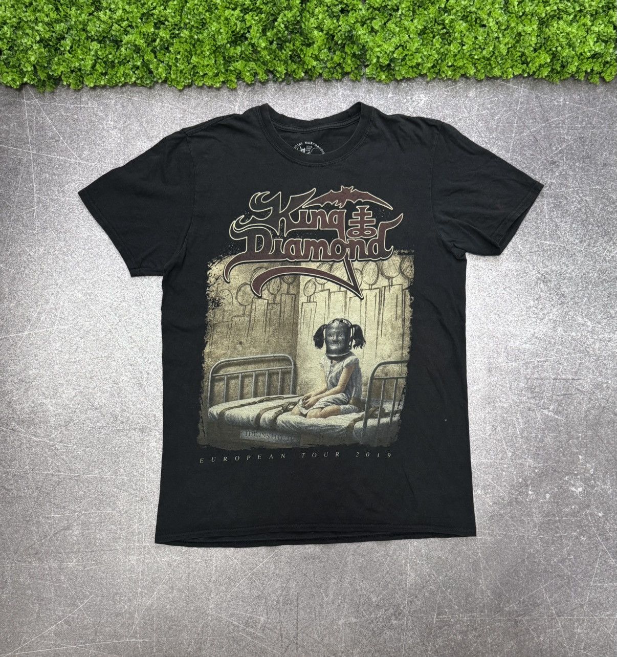Band Tees 2019 KING OF DIAMOND T SHIRT BLACK METAL Tour Europe Size US M / EU 48-50 / 2 - 1 Thumbnail