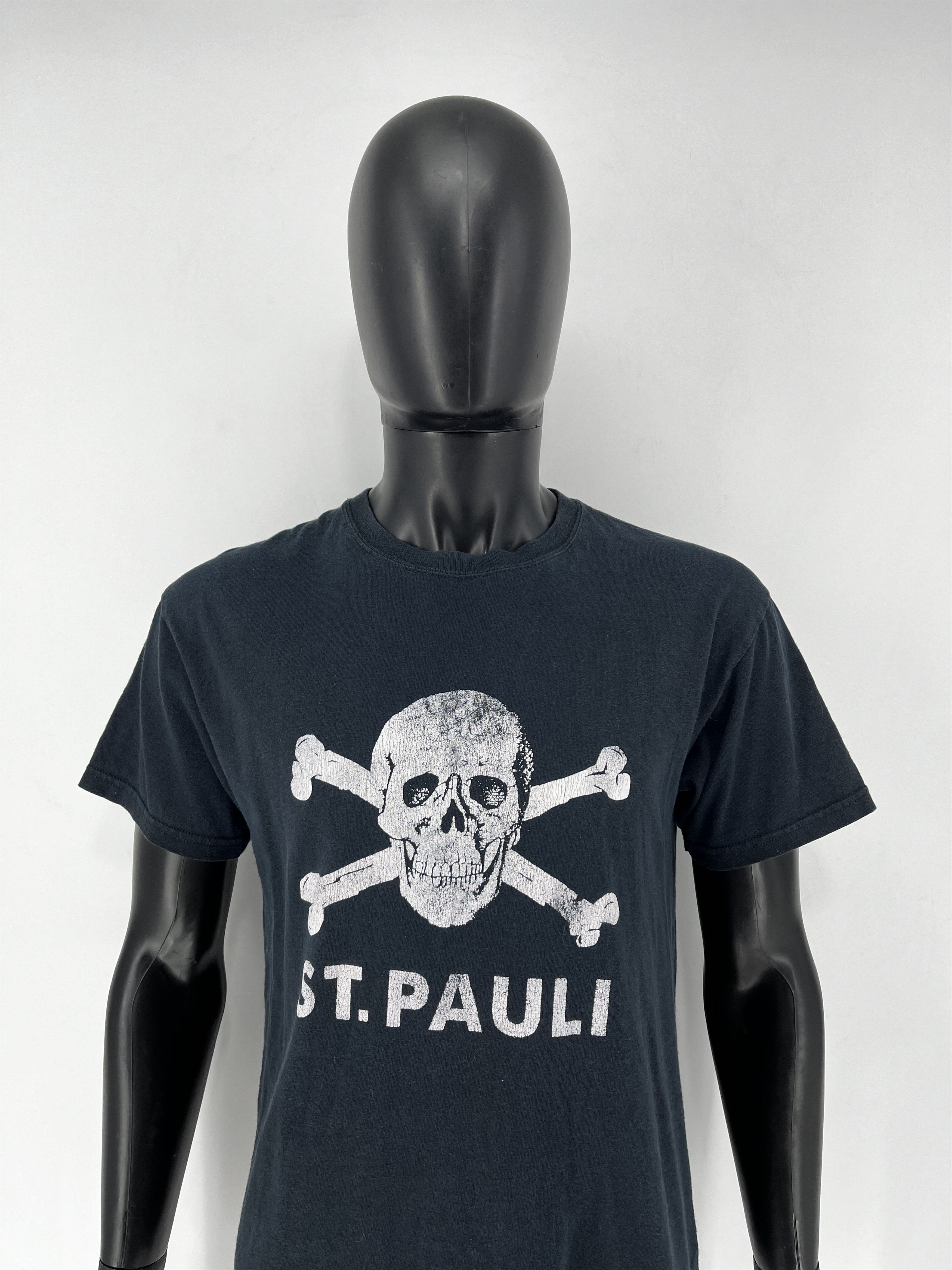 Saint Paul × Vintage Vintage St.Pauli 90s Rare Blaxk Graphic Size M Size US M / EU 48-50 / 2 - 1 Thumbnail