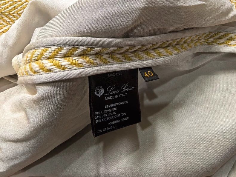 Loro Piana LORO PIANA Half coat in the escape series of human charact Size XS / US 0-2 / IT 36-38 - 6 Thumbnail