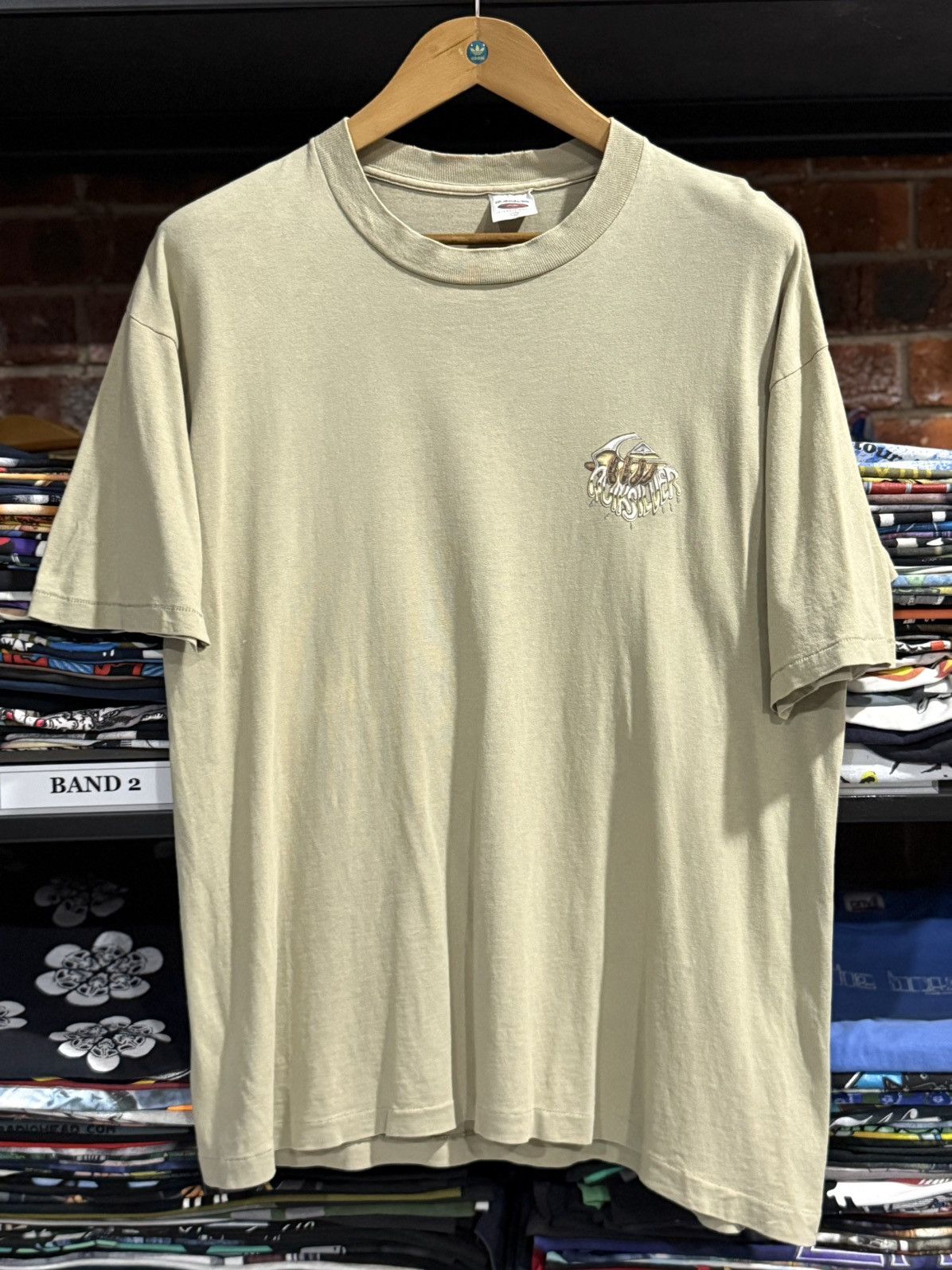Quiksilver × Vintage Vintage 90s Quiksilver Dragon Flame 25 Years Or Real Surfing Size US L / EU 52-54 / 3 - 4 Thumbnail