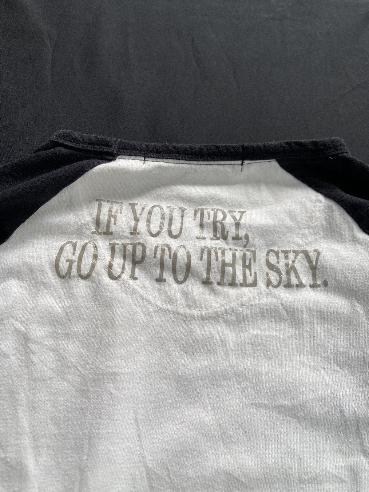 Japanese Brand THERES A WAY MOSSINO POEM RAGLAN TER Size US S / EU 44-46 / 1 - 16 Thumbnail