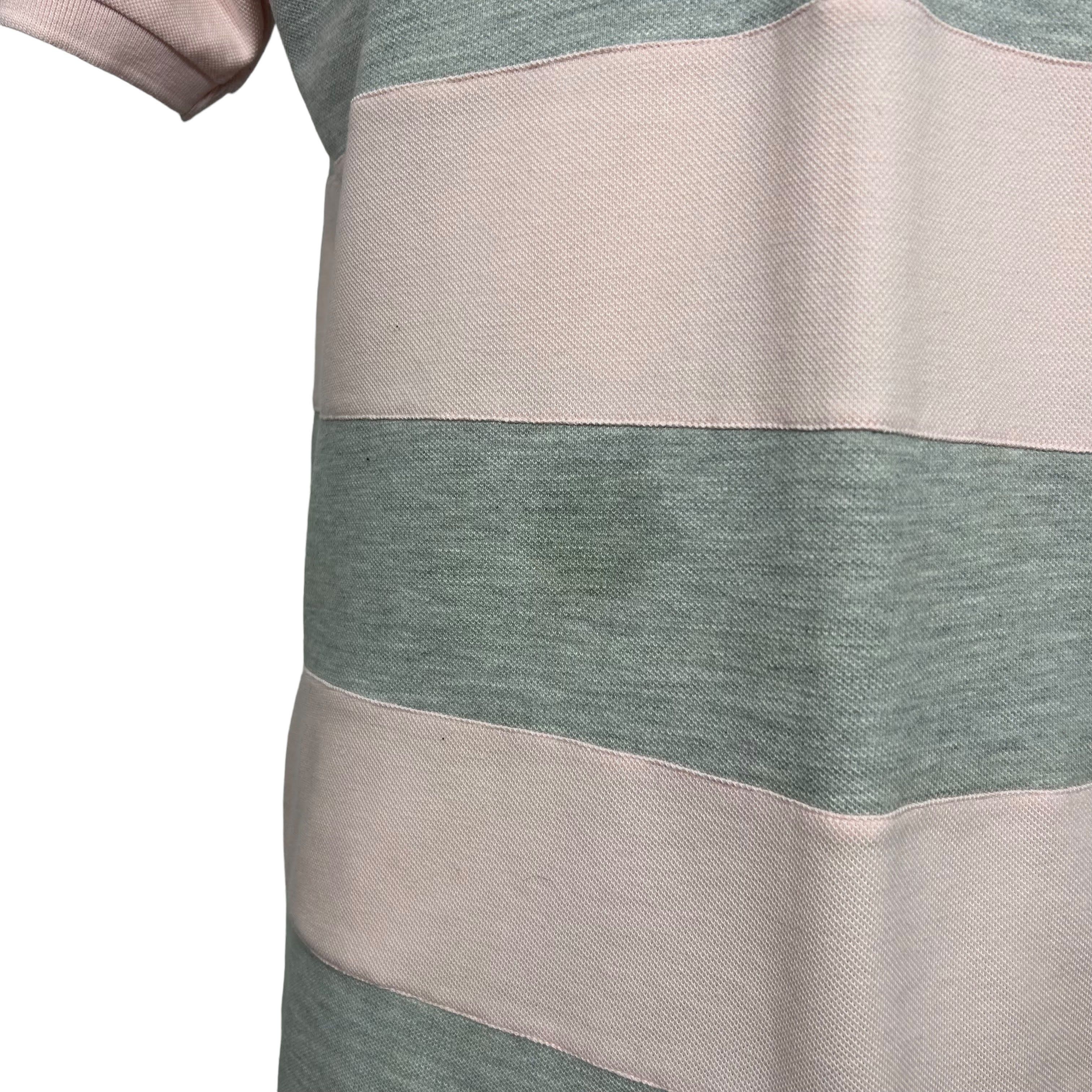 Yves Saint Laurent YSL Pour Homme Gray Pink Striped Polo Shirt M Size US M / EU 48-50 / 2 - 4 Thumbnail