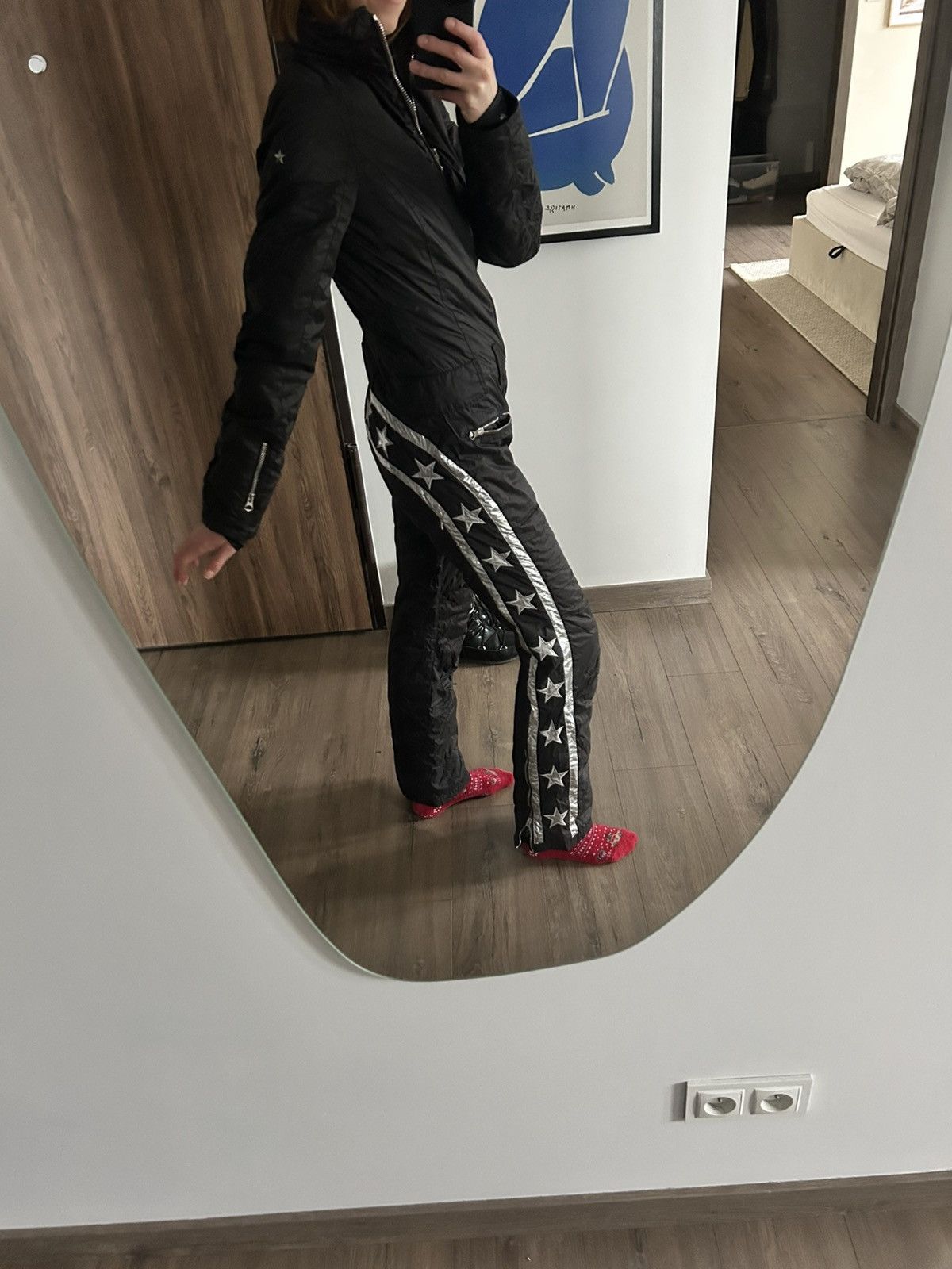 JET SET Jet Set black ski jumpsuit size 2 M Size 27" / US 4 / IT 40 - 16 Thumbnail