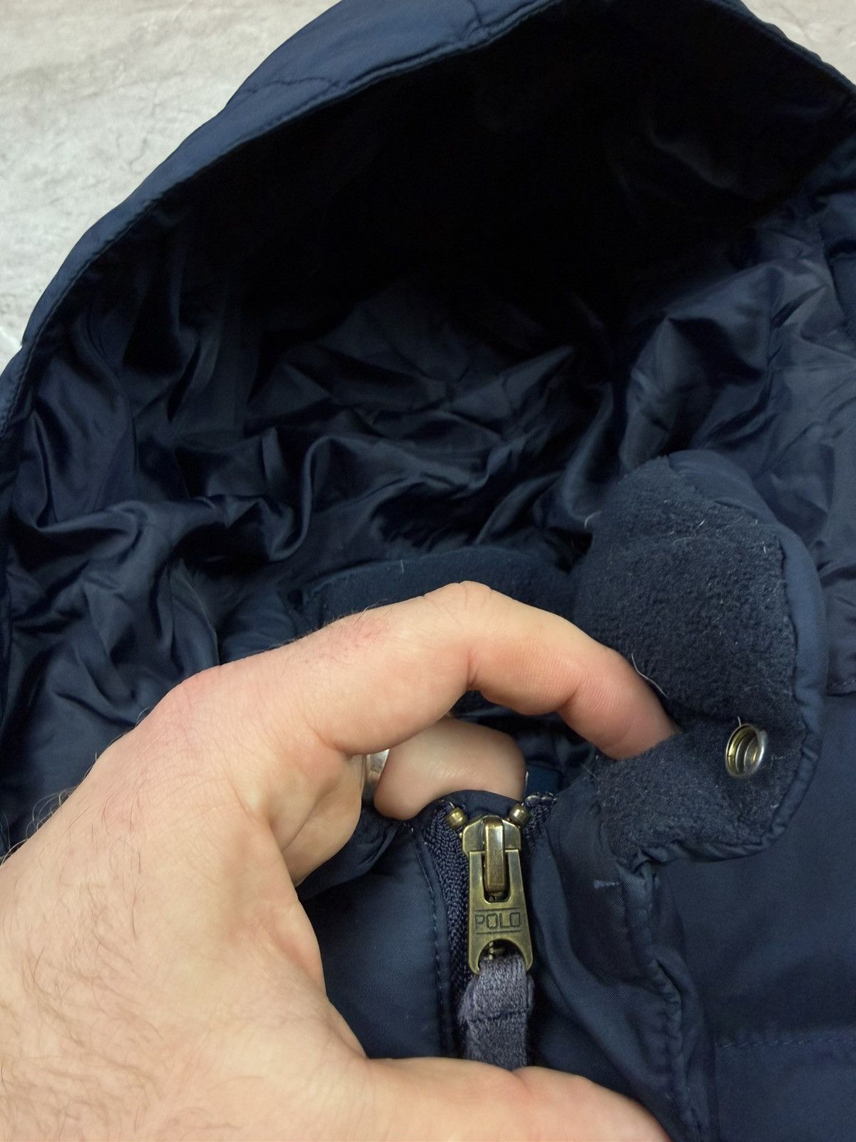 Polo Ralph Lauren Navy Polo Ralph Lauren Puffer Jacket Size US S / EU 44-46 / 1 - 9 Thumbnail
