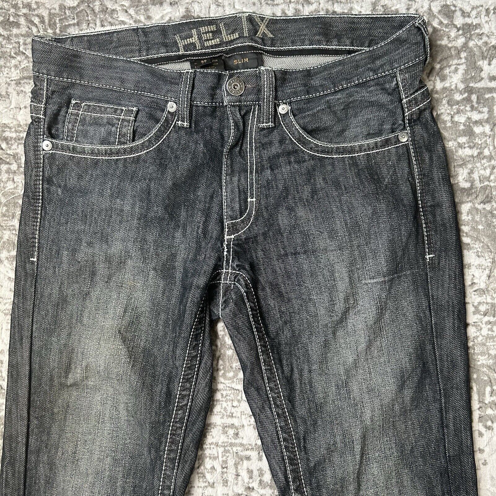 Helix Helix slim 36x34 jeans black men Size US 38 / EU 54 - 5 Thumbnail